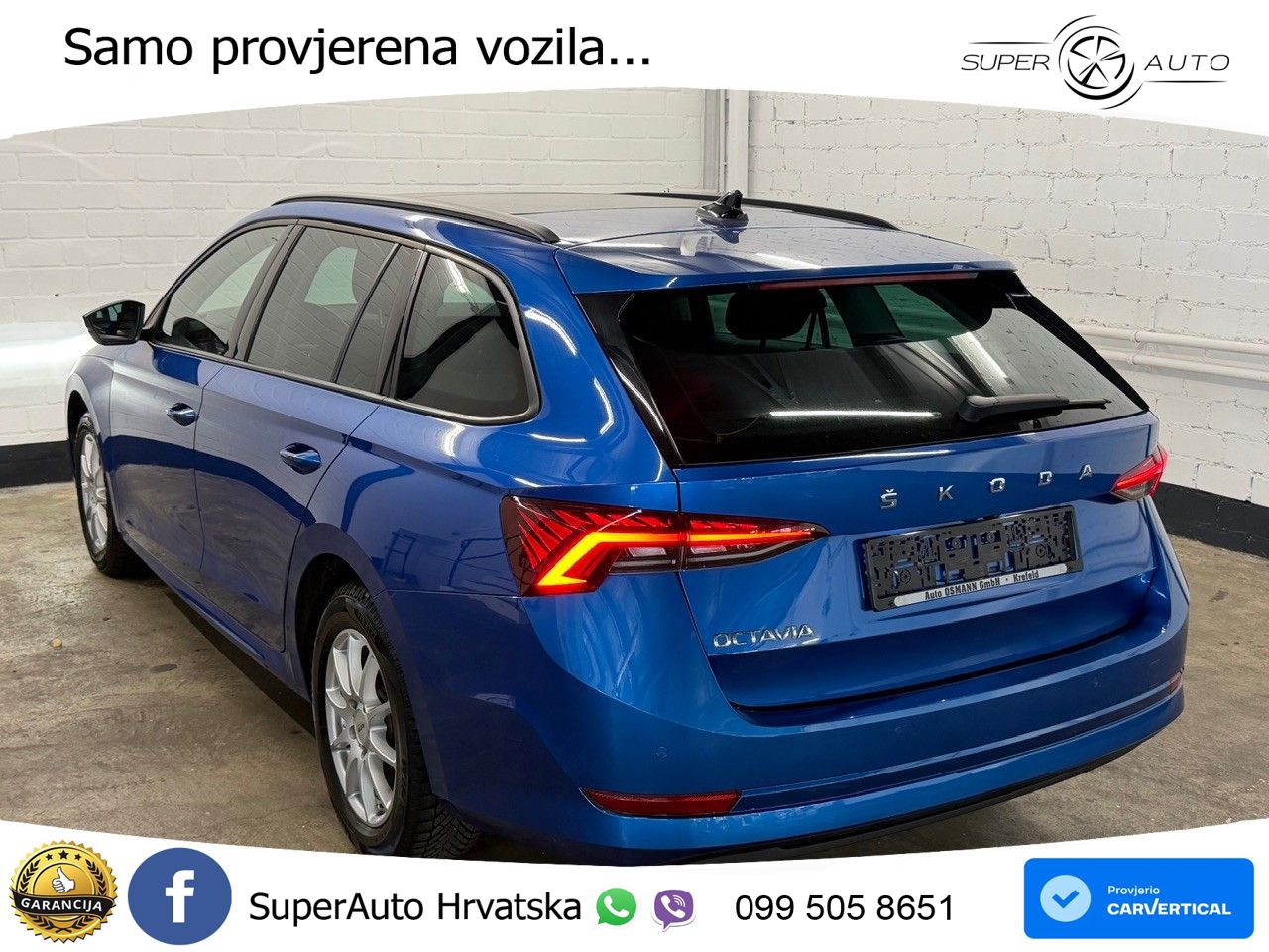 Škoda Octavia Combi 2.0 TDI (150 KS) DSG