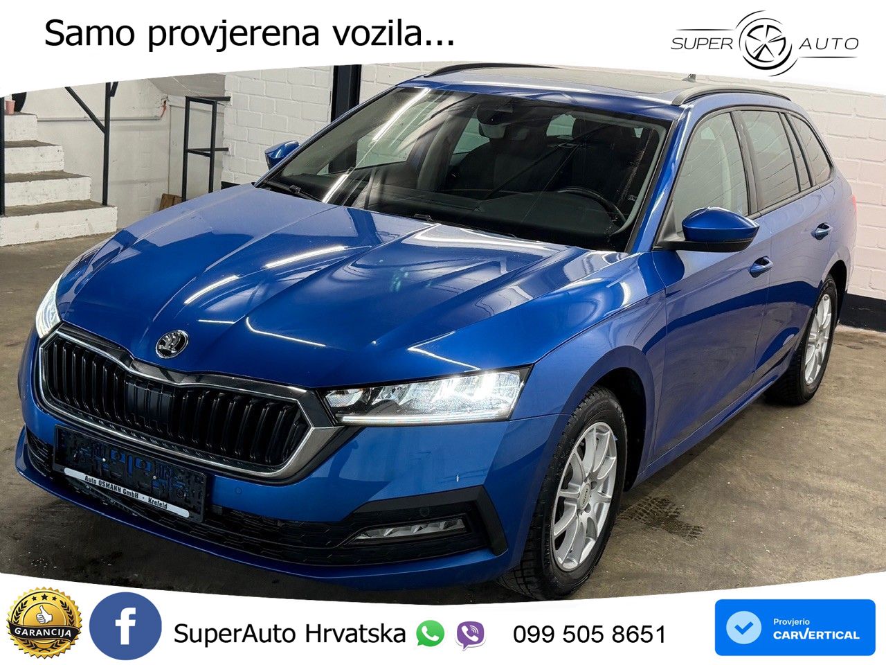 Škoda Octavia Combi 2.0 TDI (150 KS) DSG