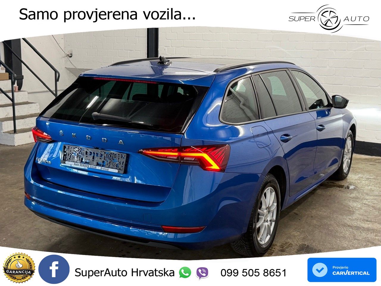 Škoda Octavia Combi 2.0 TDI (150 KS) DSG