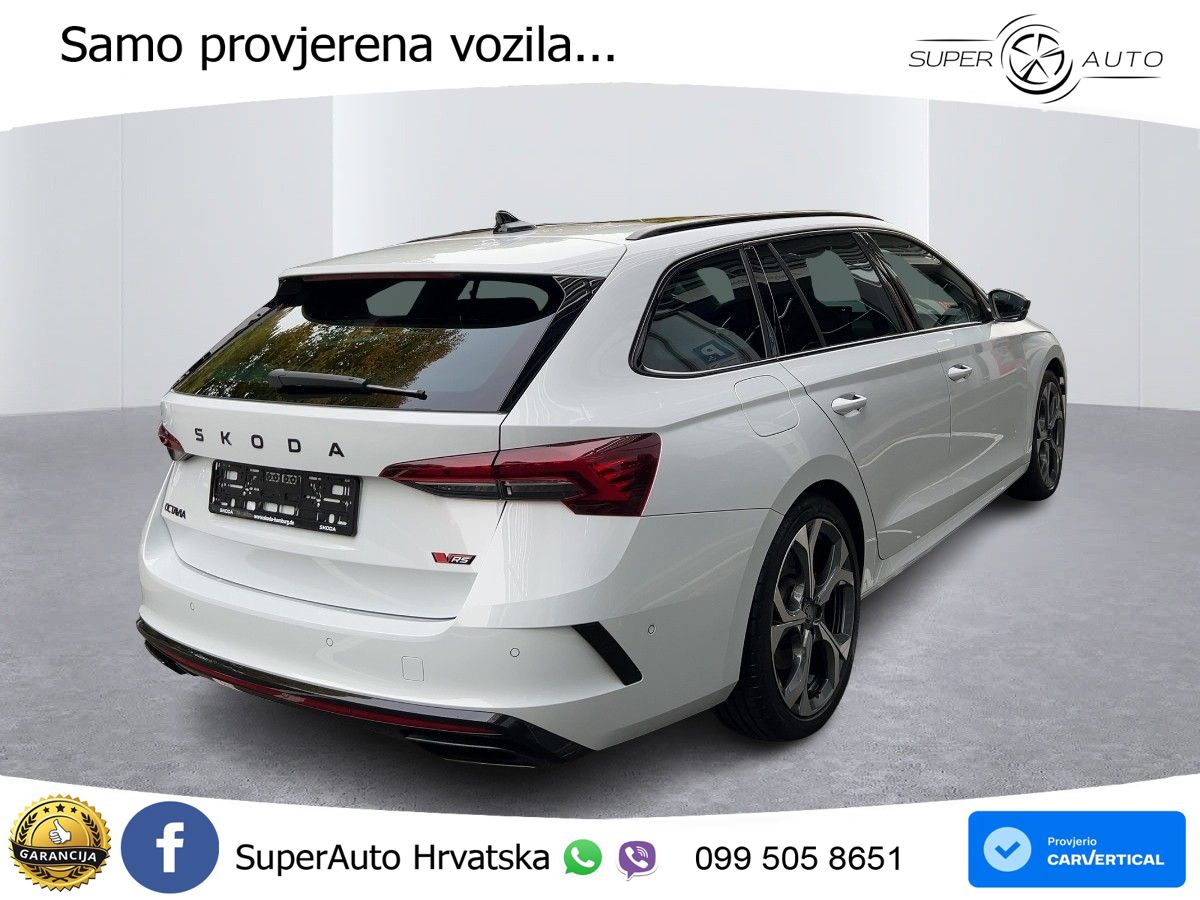 Škoda Octavia Combi RS 2.0 TSI (265 KS) DSG LED+GR SJED+ACC