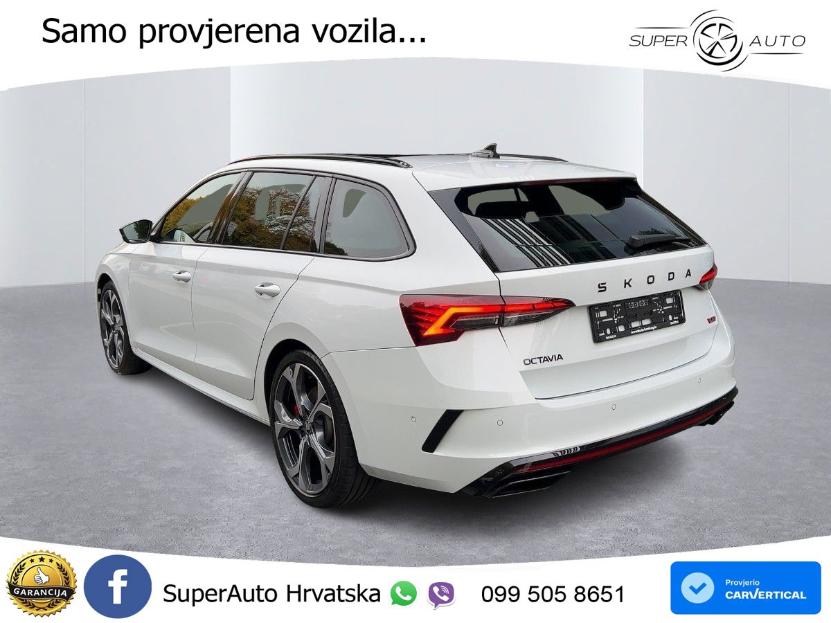 Škoda Octavia Combi RS 2.0 TSI (265 KS) DSG LED+GR SJED+ACC