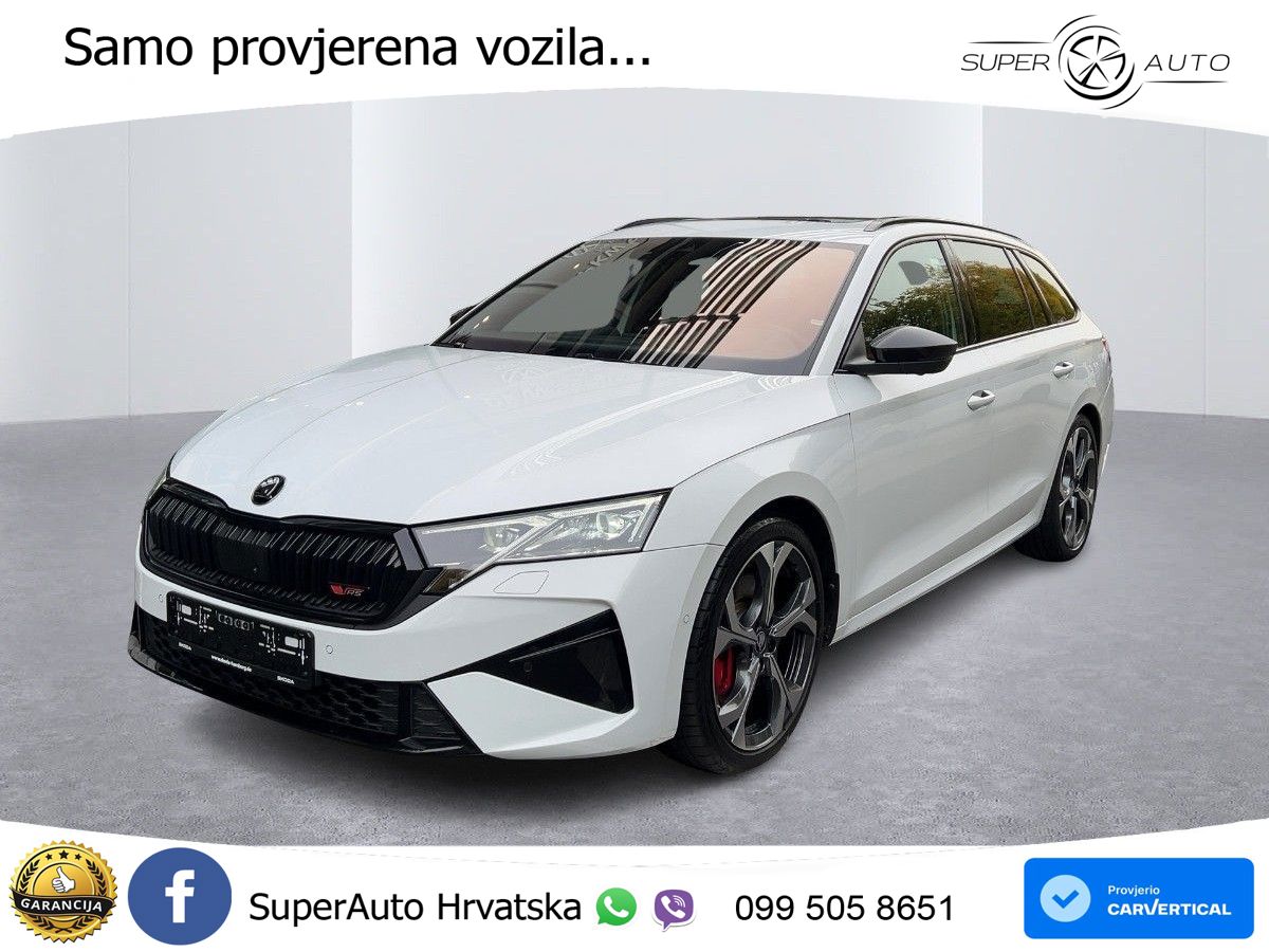 Škoda Octavia Combi RS 2.0 TSI (265 KS) DSG LED+GR SJED+ACC