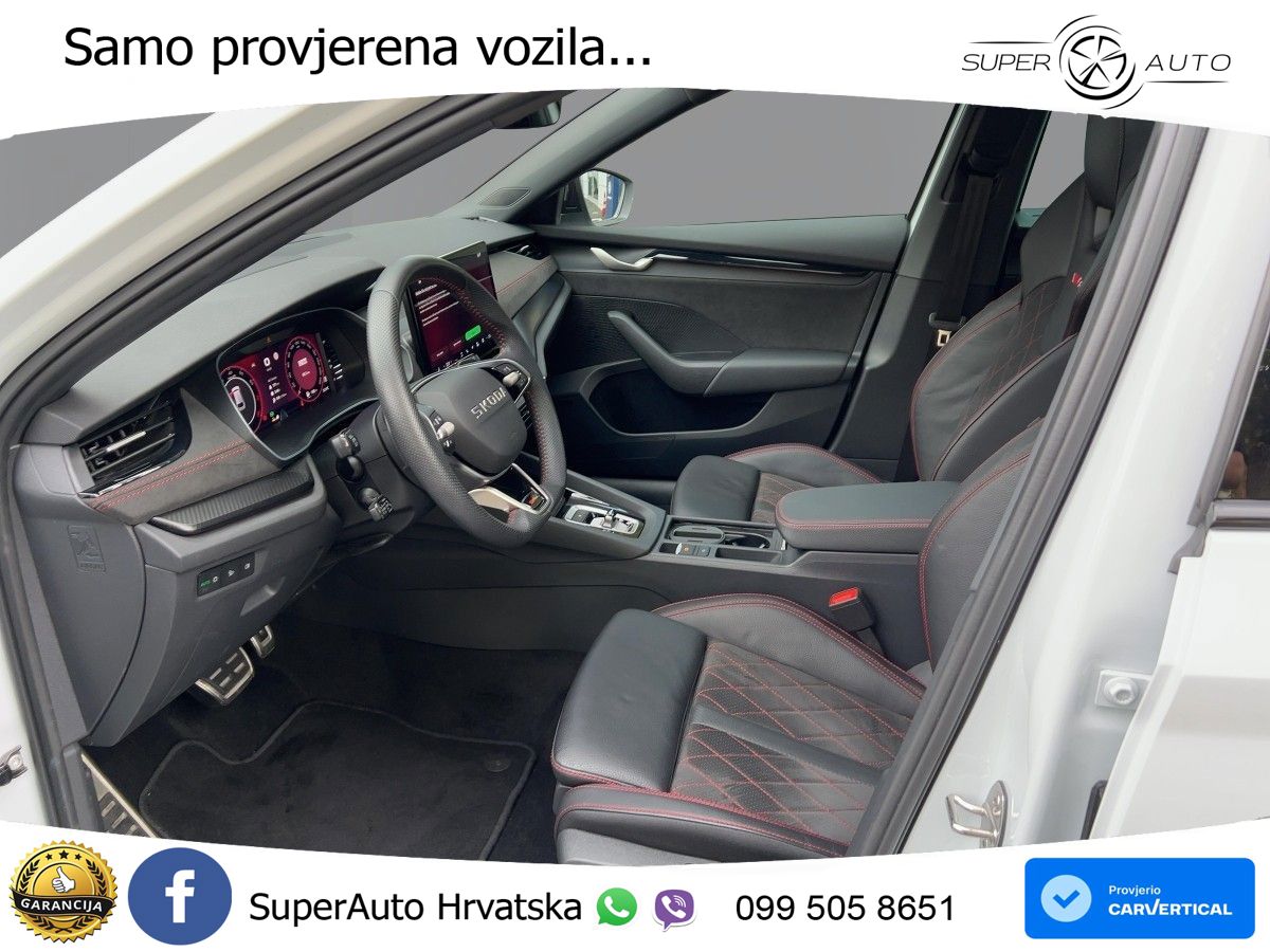 Škoda Octavia Combi RS 2.0 TSI (265 KS) DSG LED+GR SJED+ACC
