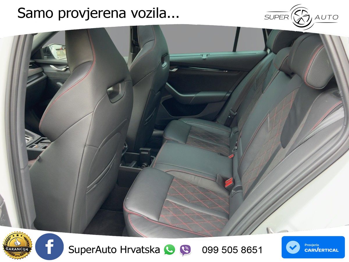 Škoda Octavia Combi RS 2.0 TSI (265 KS) DSG LED+GR SJED+ACC