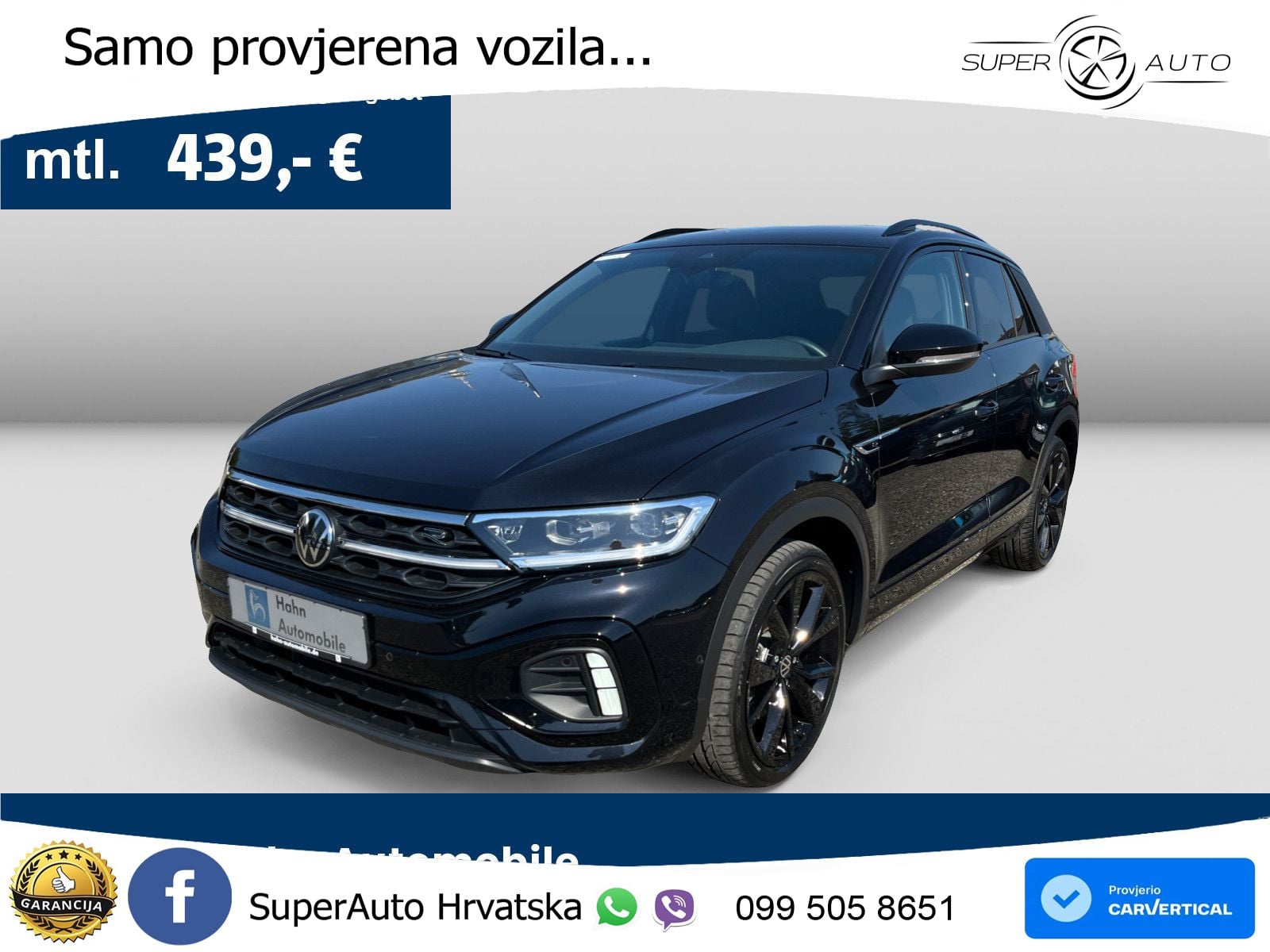 Volkswagen T-Roc I 2.0 TSI (190 KS) 4M DSG LED+GR SJED+ACC