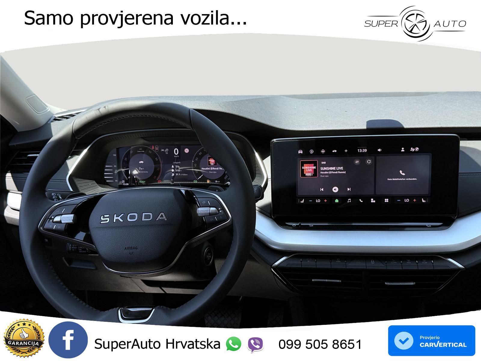 Škoda Octavia Combi 1.5 TSI (150 KS) DSG Selection LED+GR SJED+ACC