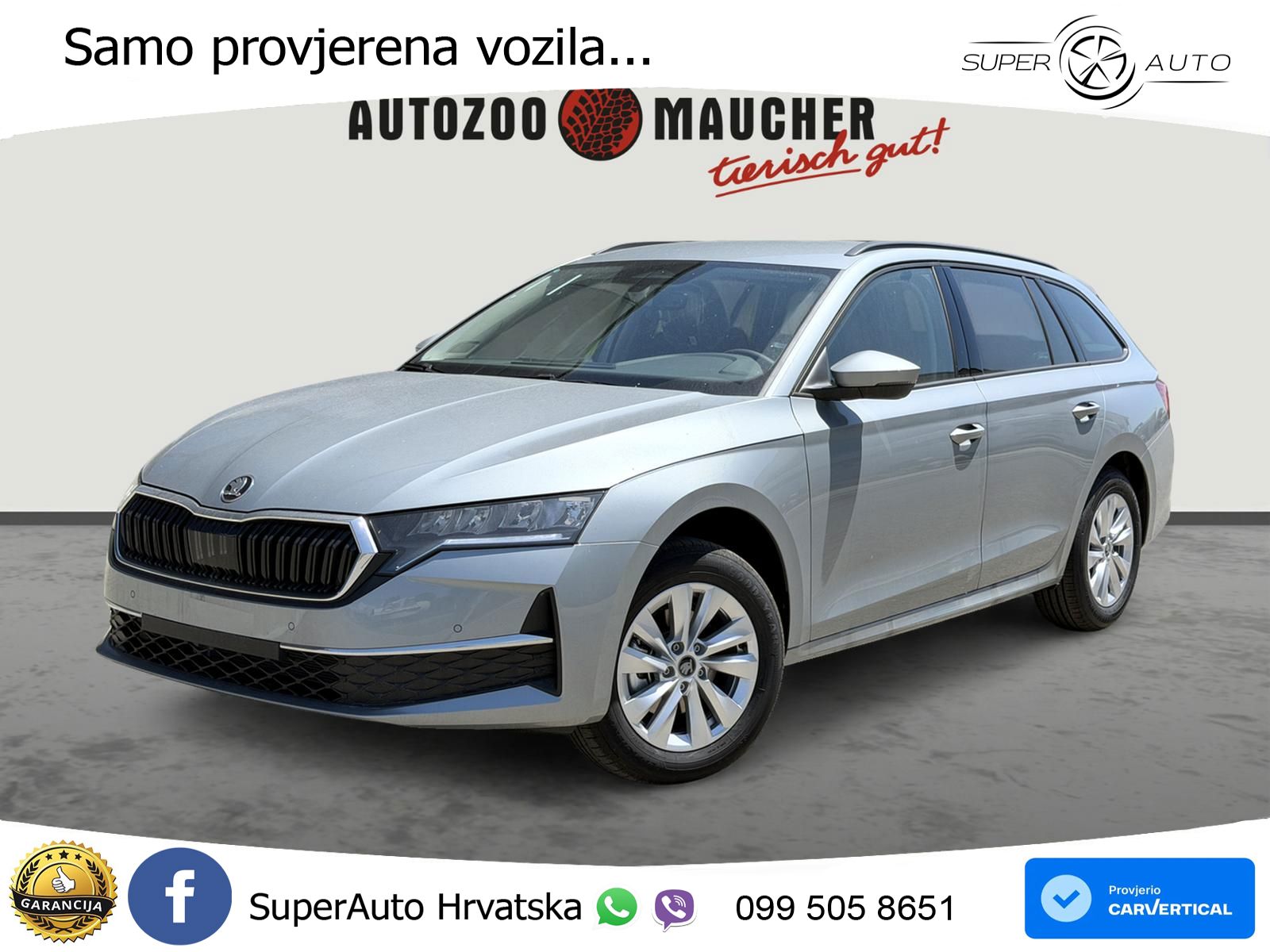 Škoda Octavia Combi 1.5 TSI (150 KS) DSG Selection LED+GR SJED+ACC