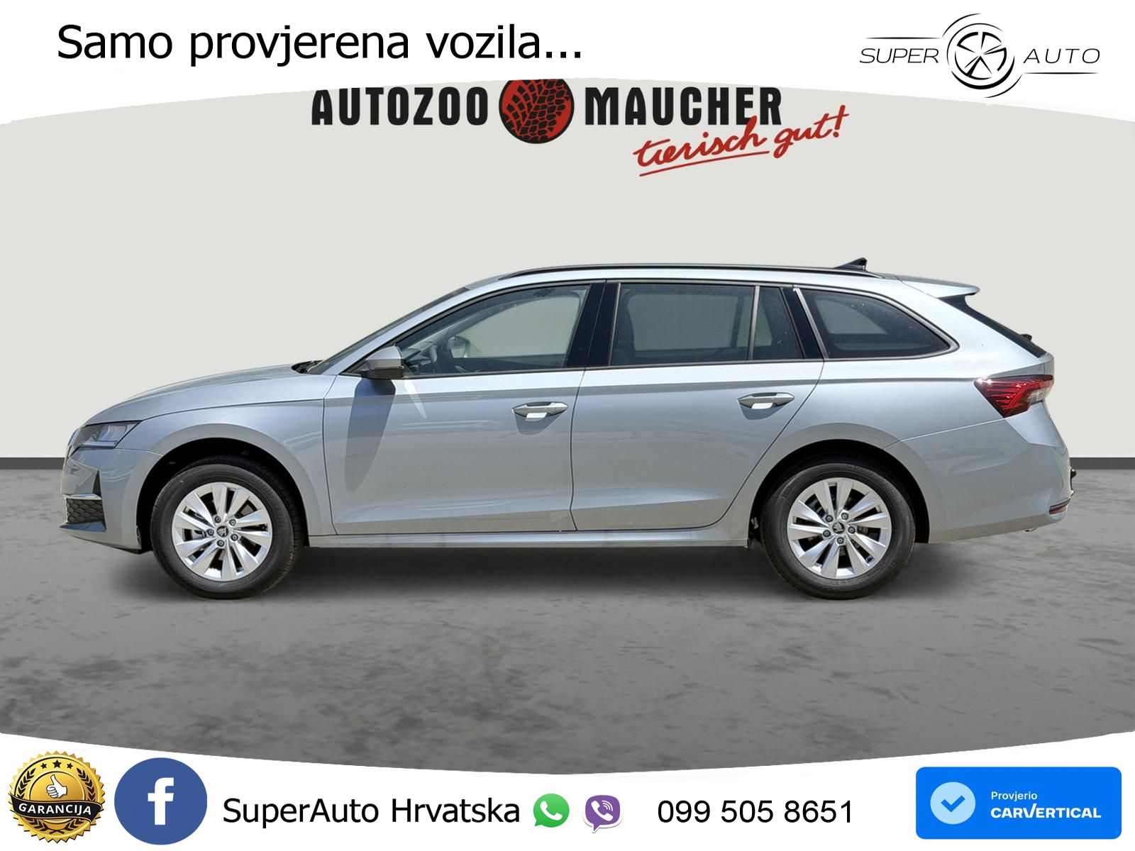 Škoda Octavia Combi 1.5 TSI (150 KS) DSG Selection LED+GR SJED+ACC