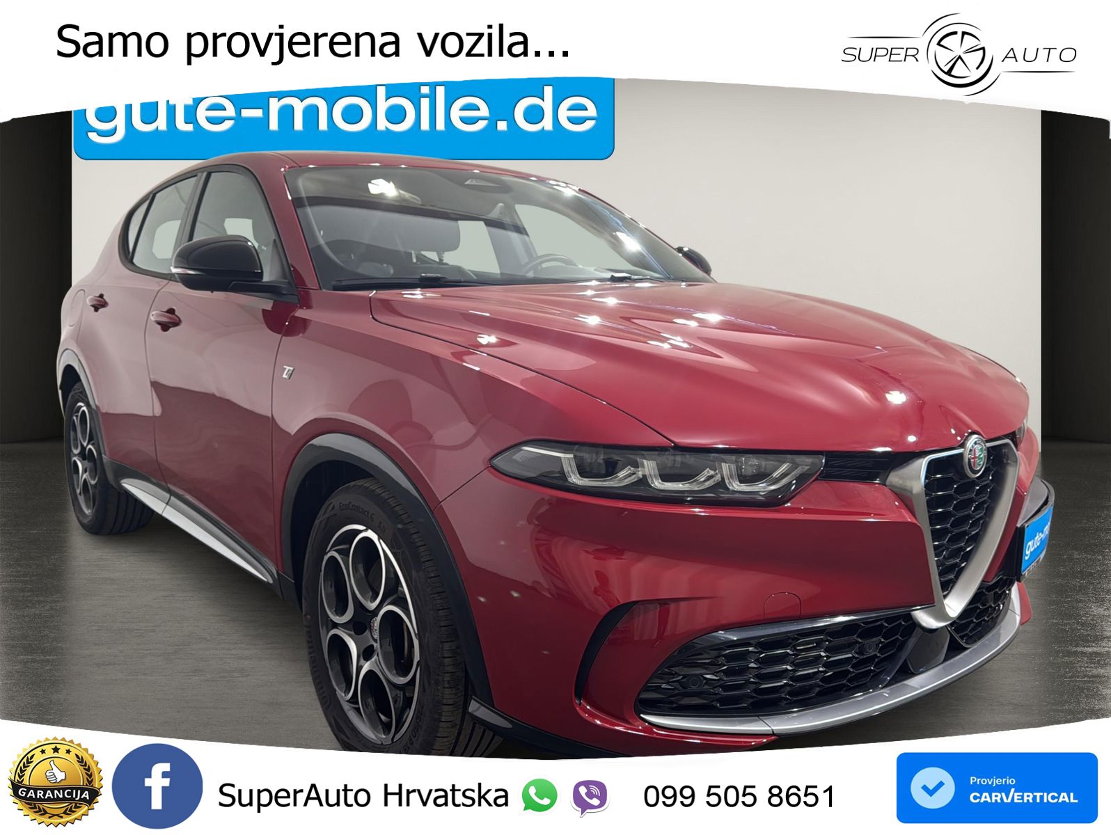 Alfa Romeo Tonale 1.5 VGT (160 KS) 48V-Hybrid TCT LED+ACC