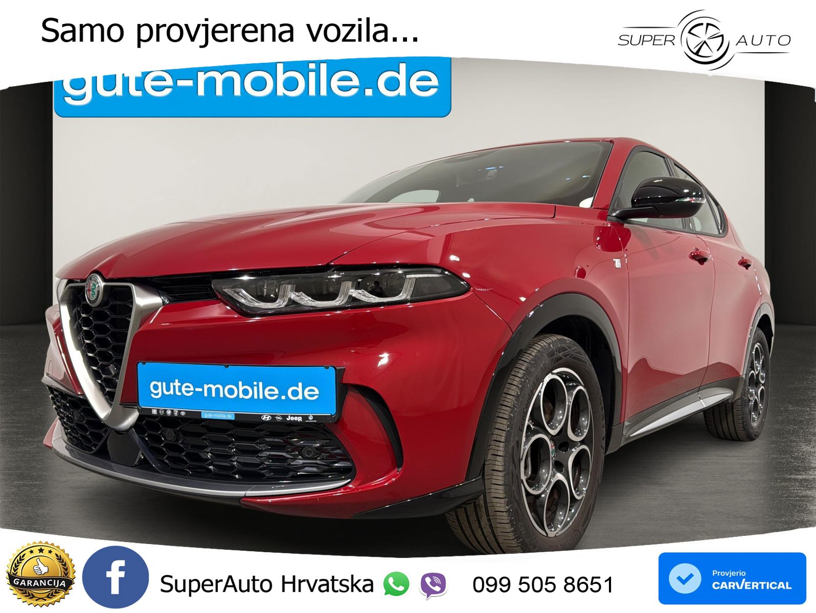 Alfa Romeo Tonale 1.5 VGT (160 KS) 48V-Hybrid TCT LED+ACC