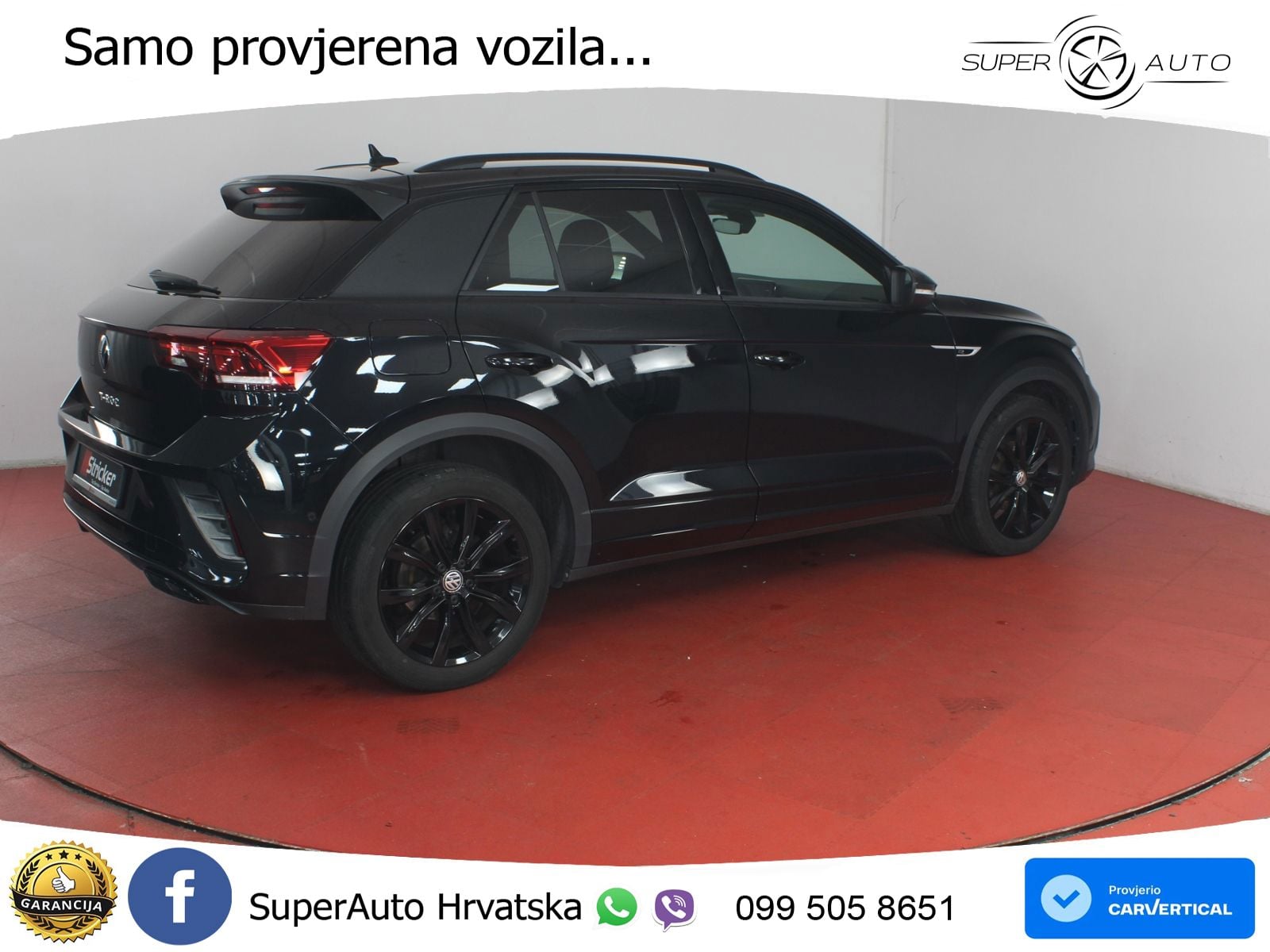 Volkswagen T-Roc 1.5 TSI (150 KS) DSG R-Line LED+GR SJED+ACC