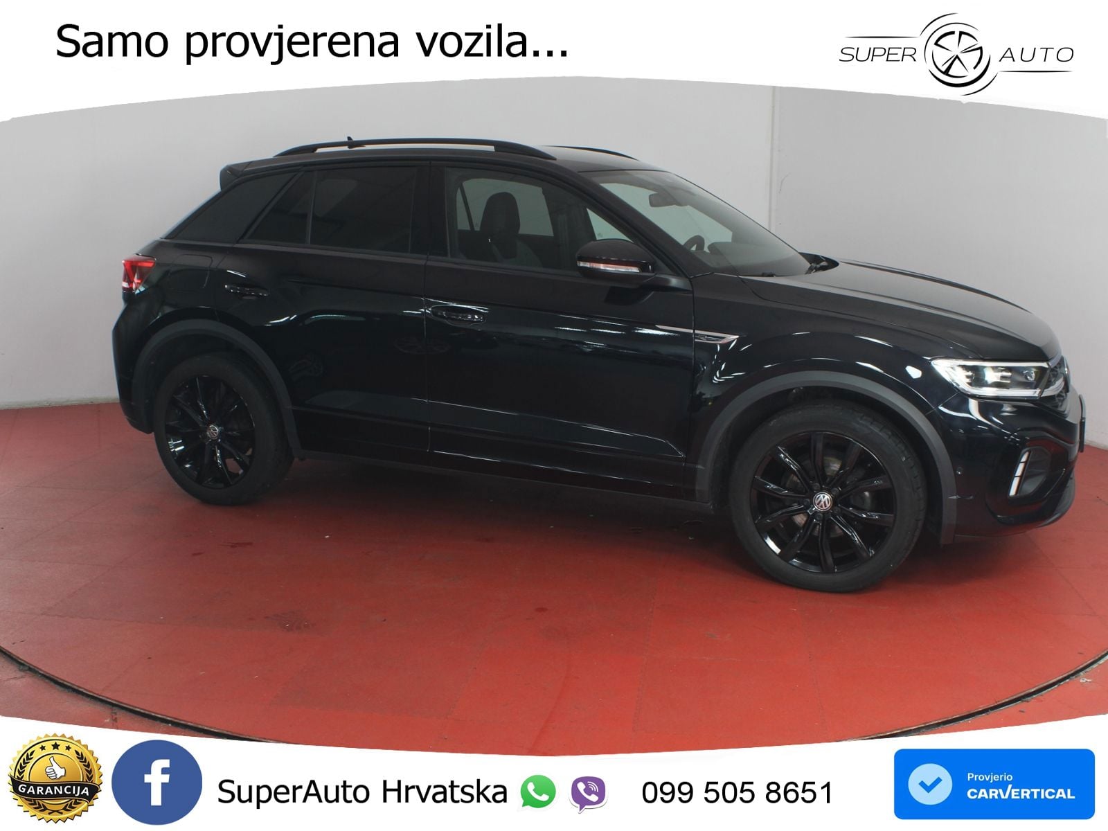 Volkswagen T-Roc 1.5 TSI (150 KS) DSG R-Line LED+GR SJED+ACC