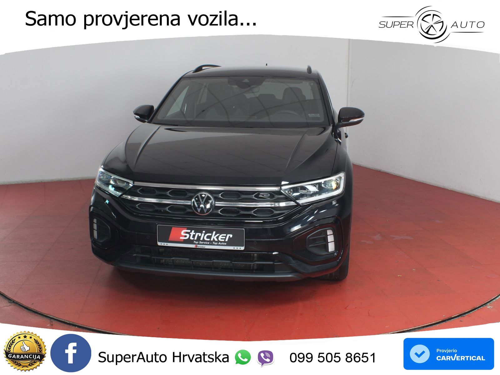 Volkswagen T-Roc 1.5 TSI (150 KS) DSG R-Line LED+GR SJED+ACC
