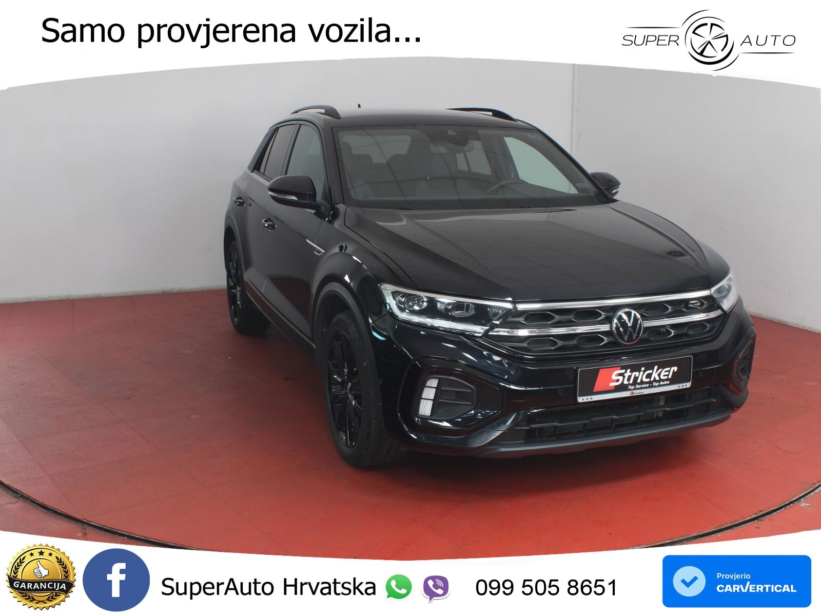 Volkswagen T-Roc 1.5 TSI (150 KS) DSG R-Line LED+GR SJED+ACC