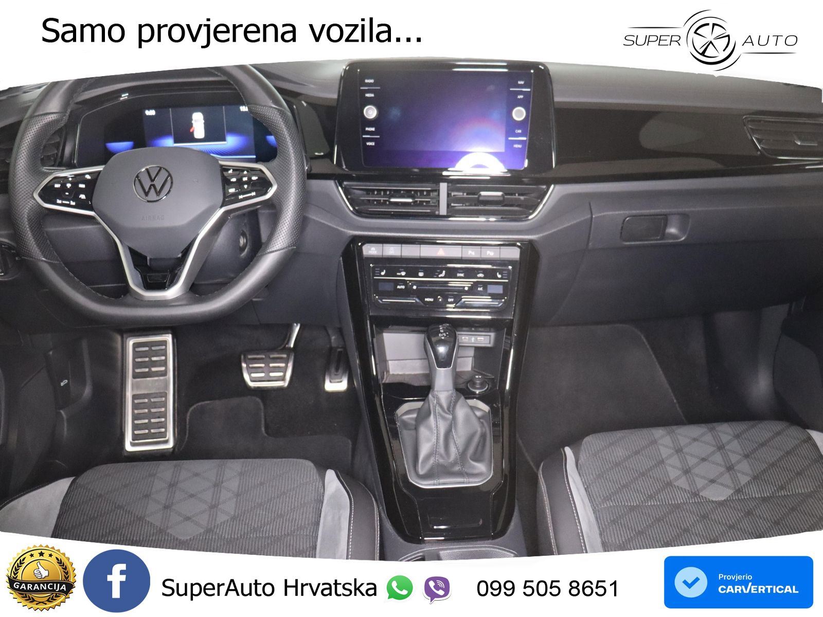 Volkswagen T-Roc 1.5 TSI (150 KS) DSG R-Line LED+GR SJED+ACC