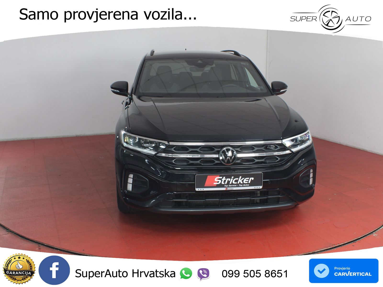 Volkswagen T-Roc 1.5 TSI (150 KS) DSG R-Line LED+GR SJED+ACC
