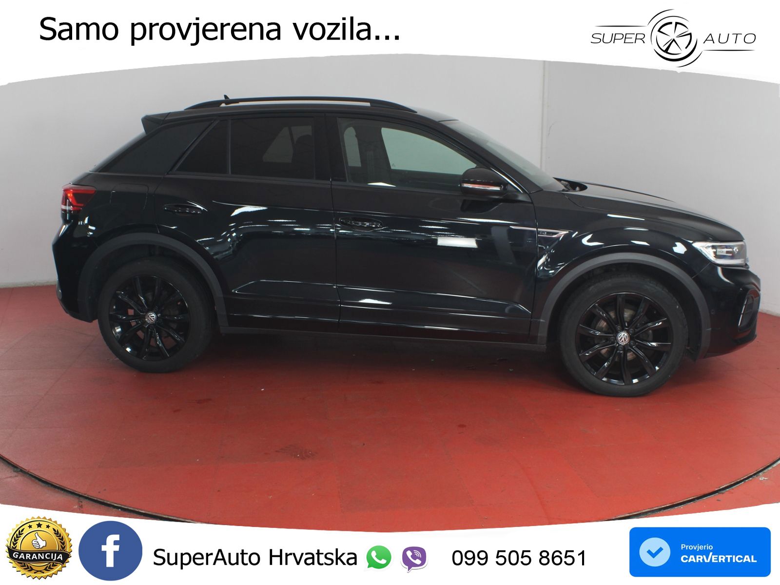 Volkswagen T-Roc 1.5 TSI (150 KS) DSG R-Line LED+GR SJED+ACC