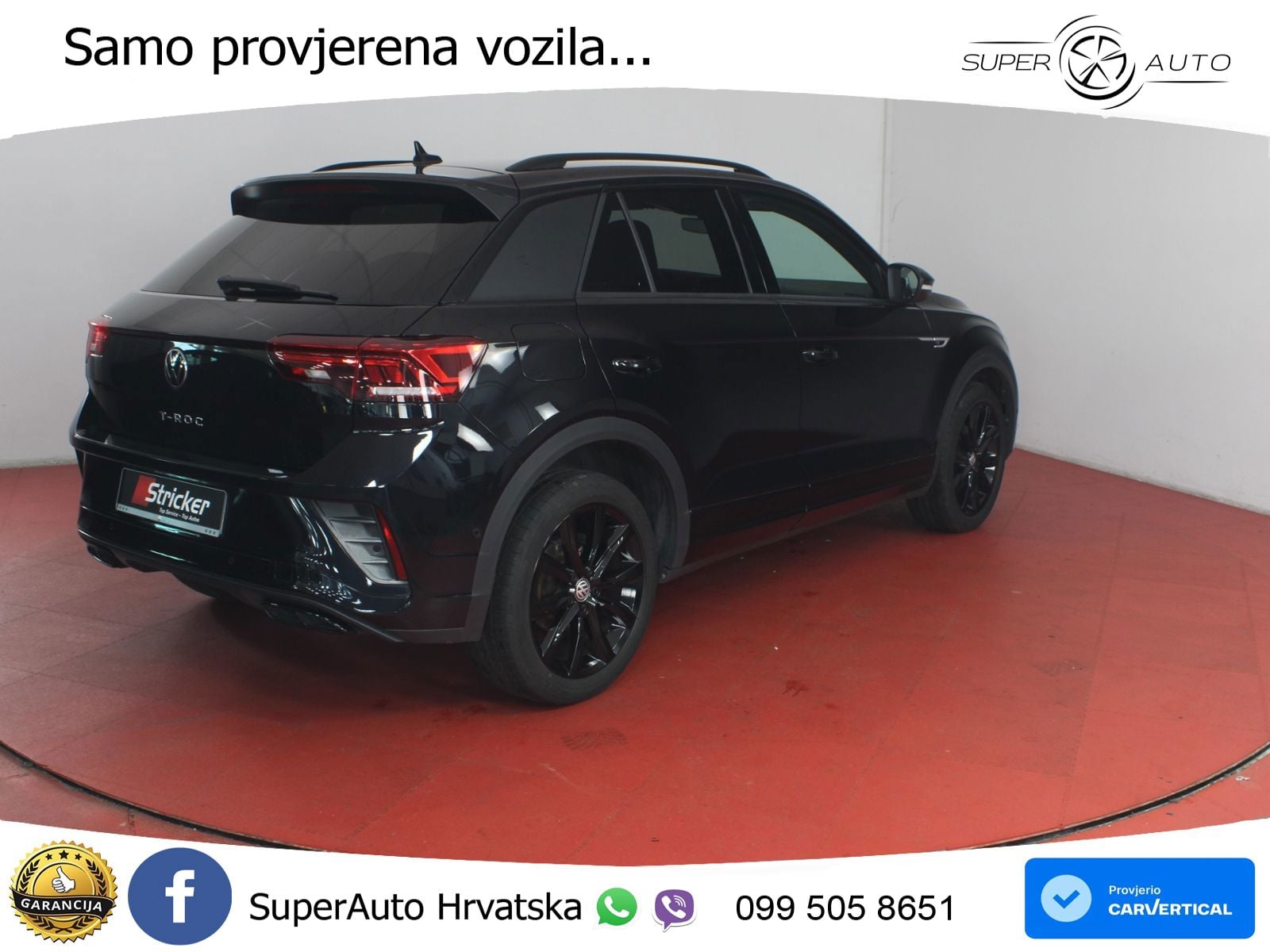Volkswagen T-Roc 1.5 TSI (150 KS) DSG R-Line LED+GR SJED+ACC