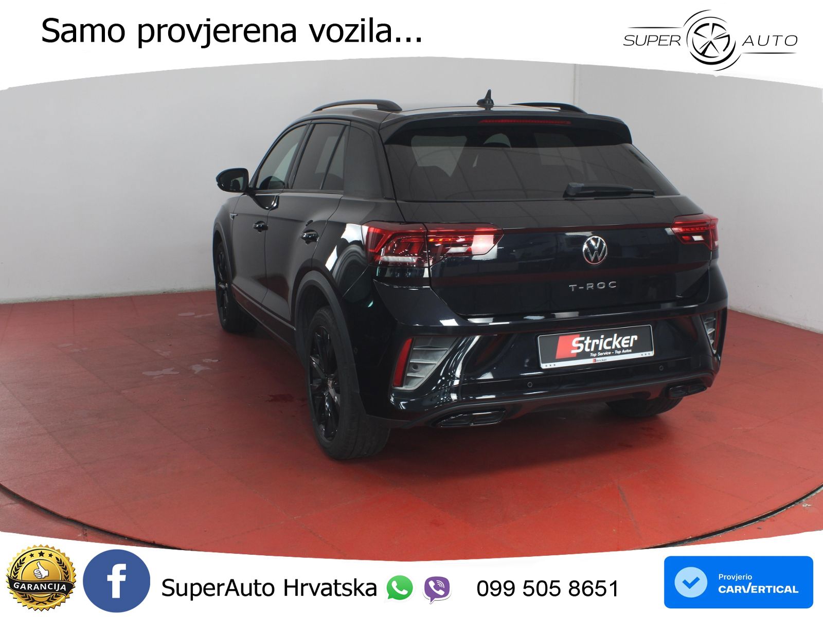 Volkswagen T-Roc 1.5 TSI (150 KS) DSG R-Line LED+GR SJED+ACC