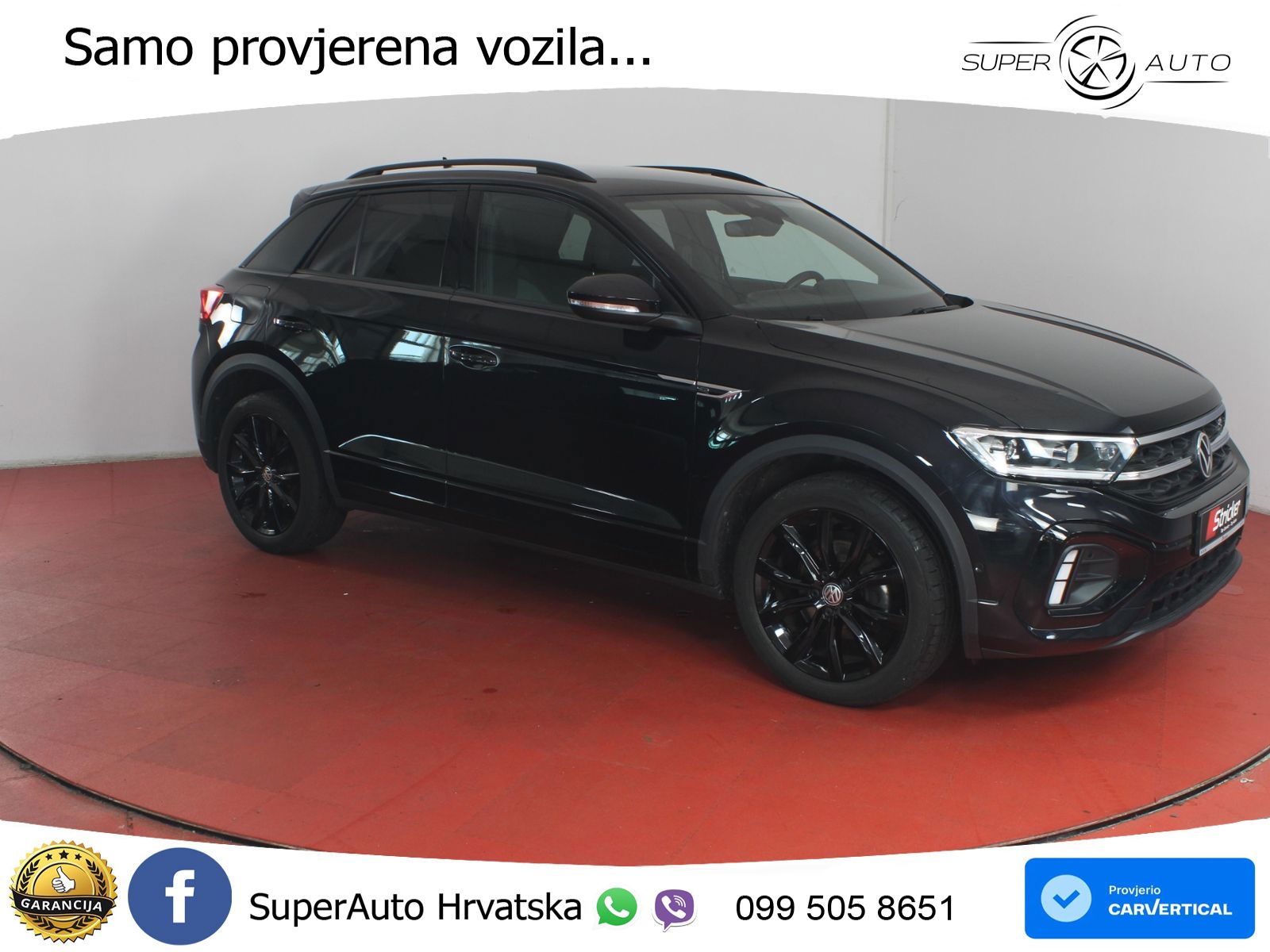 Volkswagen T-Roc 1.5 TSI (150 KS) DSG R-Line LED+GR SJED+ACC