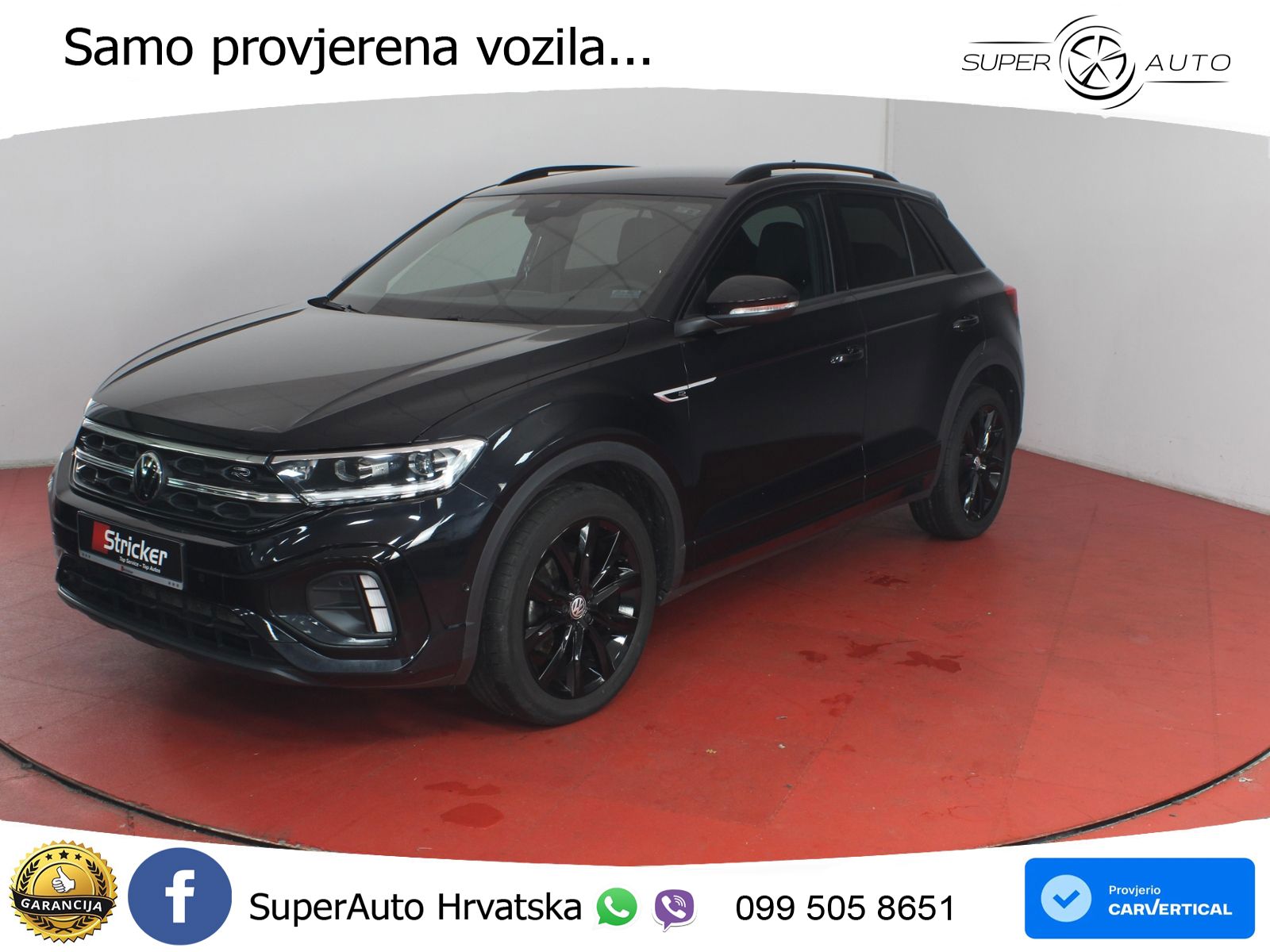 Volkswagen T-Roc 1.5 TSI (150 KS) DSG R-Line LED+GR SJED+ACC