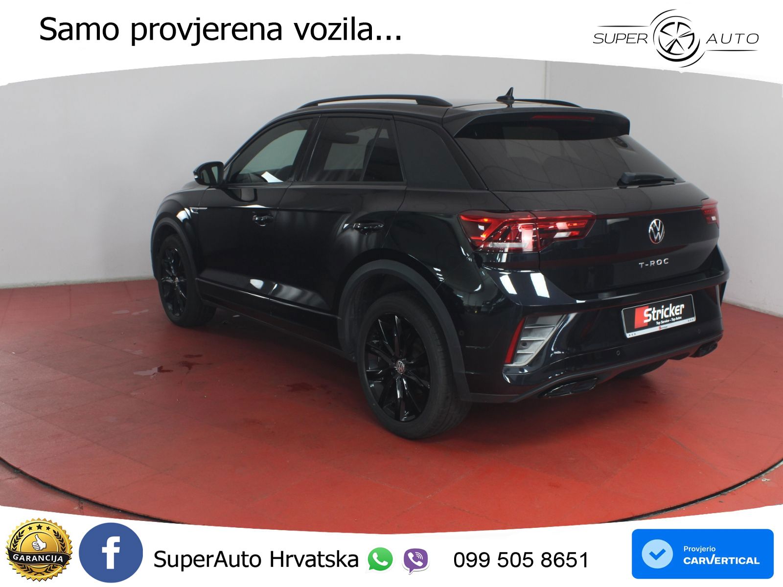 Volkswagen T-Roc 1.5 TSI (150 KS) DSG R-Line LED+GR SJED+ACC