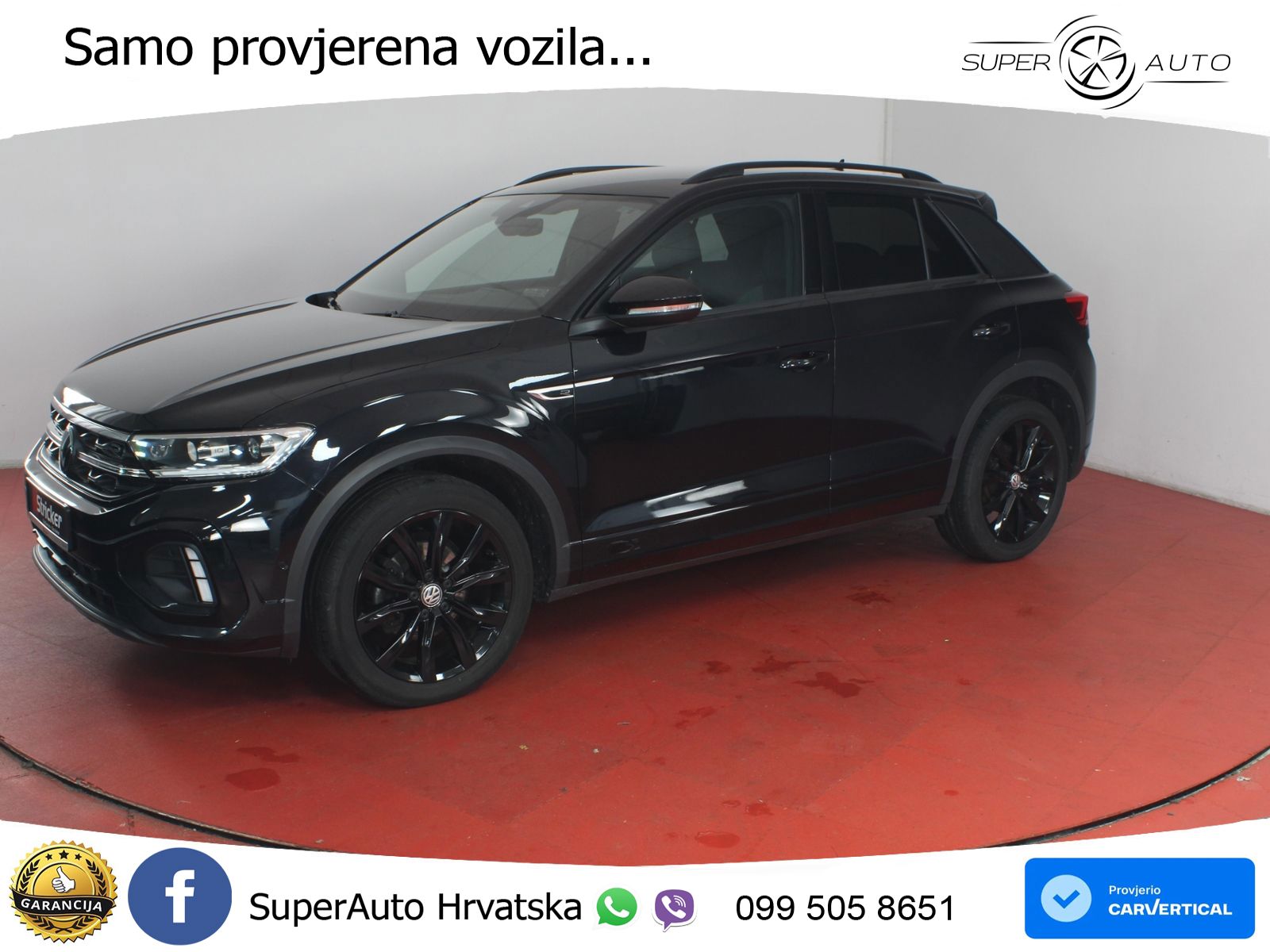 Volkswagen T-Roc 1.5 TSI (150 KS) DSG R-Line LED+GR SJED+ACC