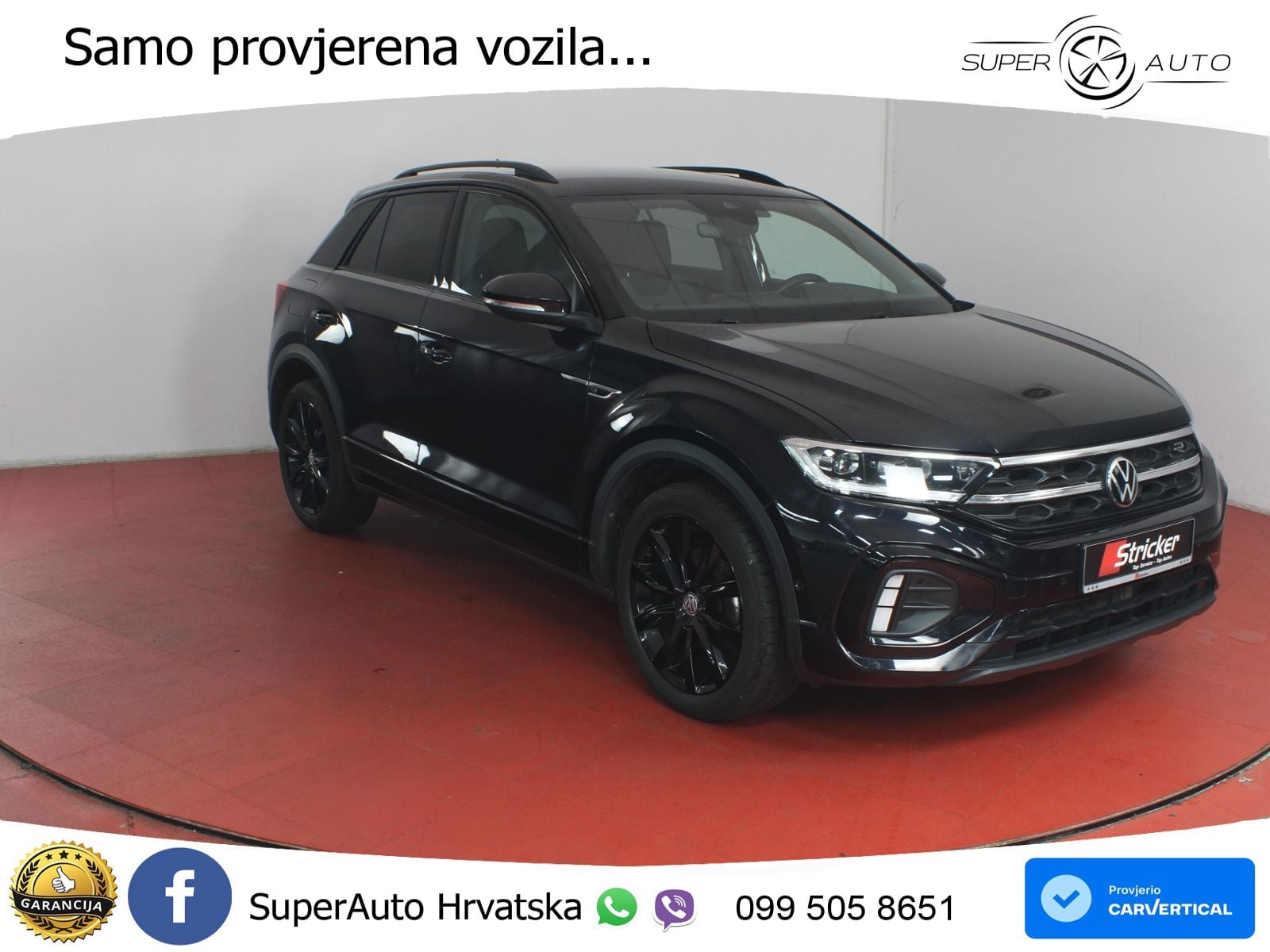Volkswagen T-Roc 1.5 TSI (150 KS) DSG R-Line LED+GR SJED+ACC