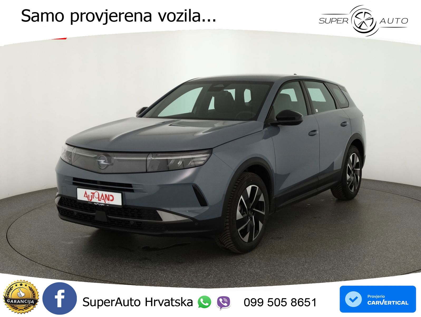Opel Grandland 1.2 Turbo (145 KS) Hybrid eDCT LED+GR SJED+ACC
