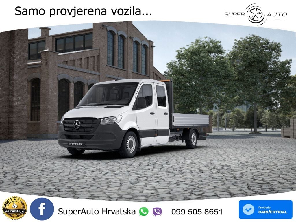 Mercedes-Benz Sprinter 315 CDI Pritsche DOKA L3 KLIMA BT 150 KS