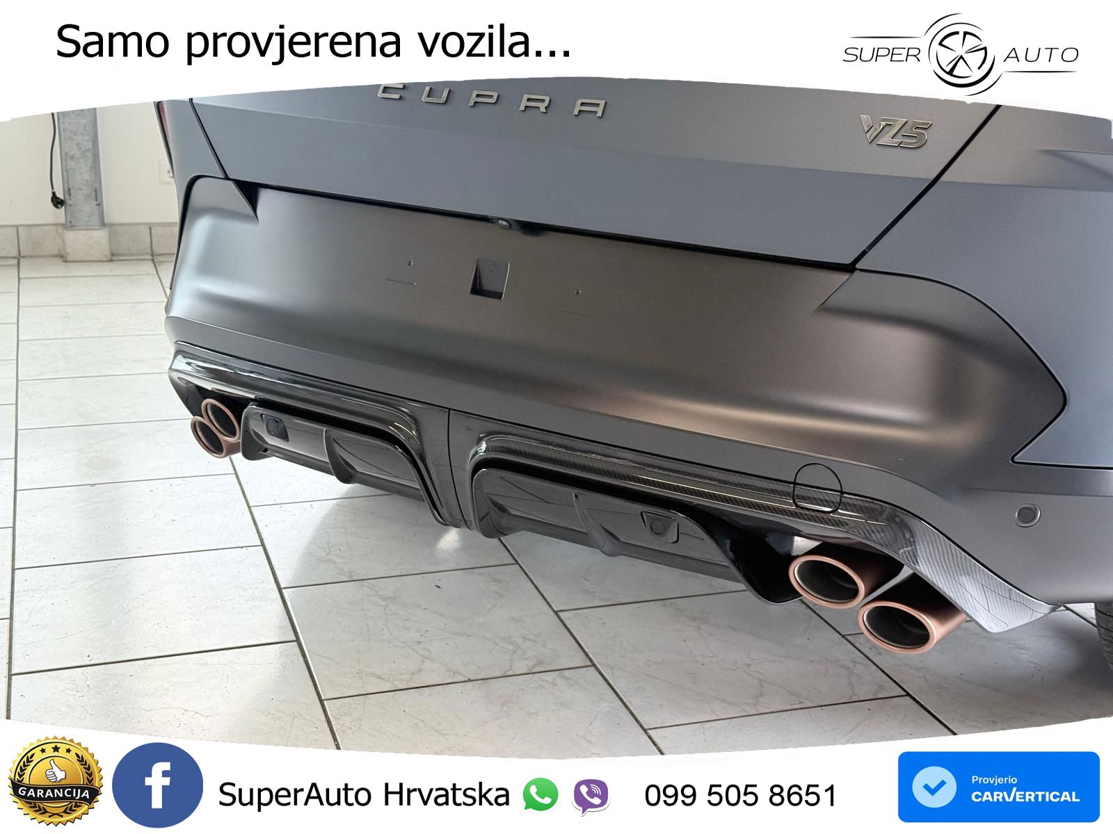 Cupra Formentor VZ5 2.5 TSI (390 KS) 4Drive DSG MATRIX+GR SJED+KAM