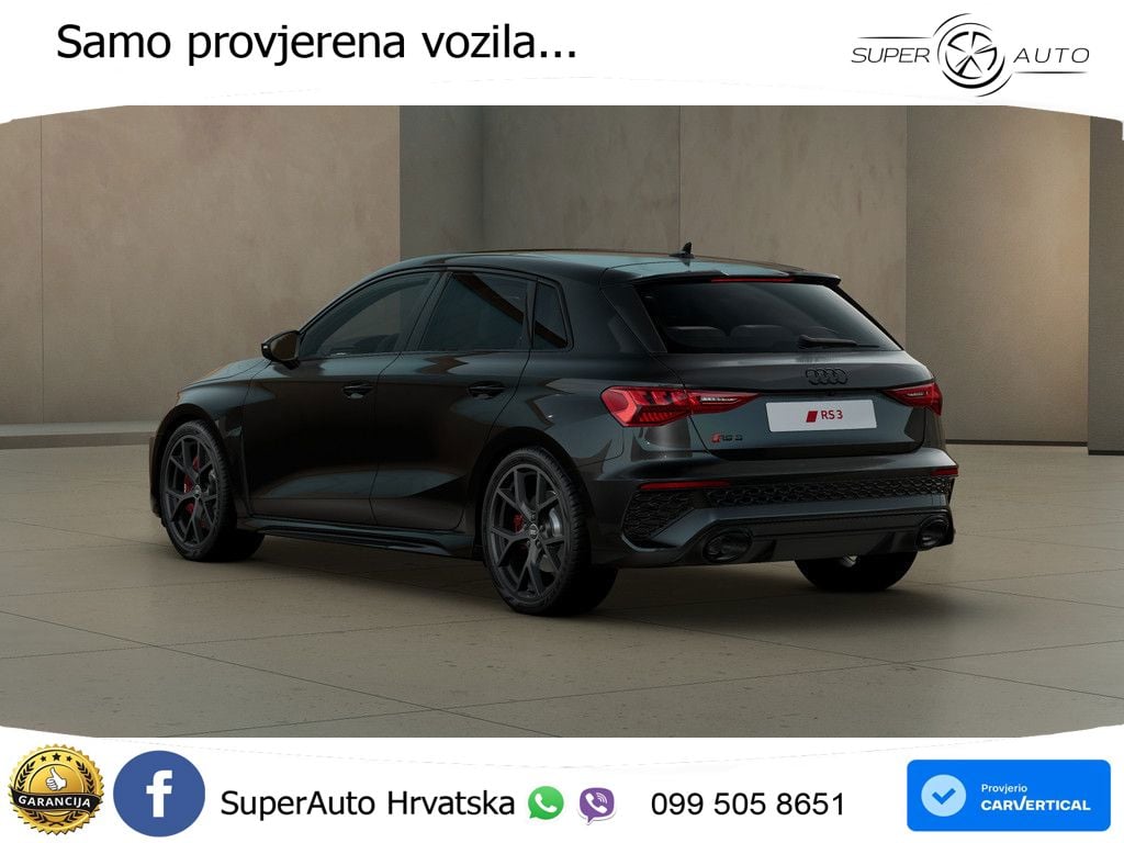 Audi RS3 Sedan 2.5 TFSI (400 KS) quattro S tronic MATRIX+GR SJED+KAM