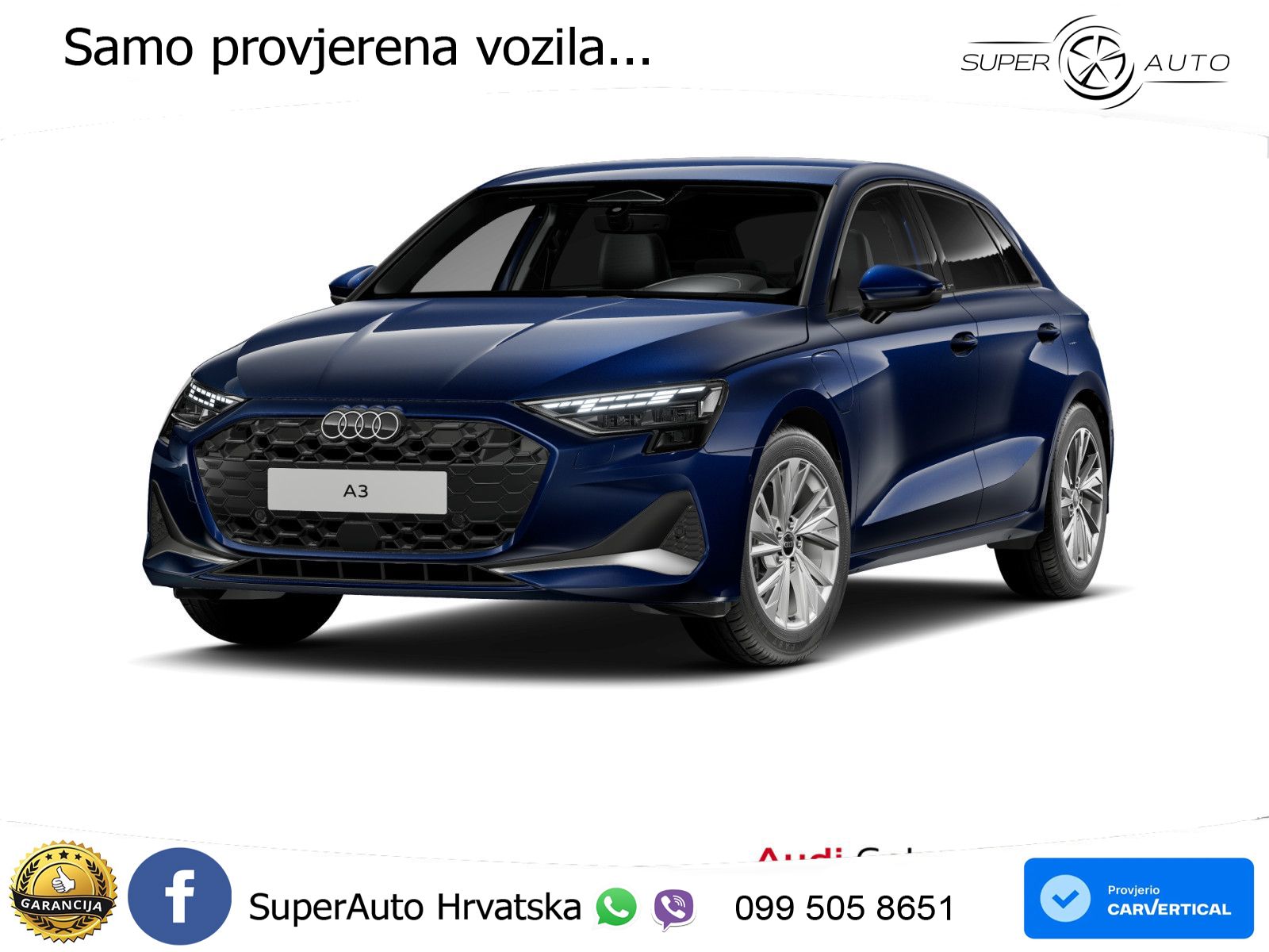 Audi A3 Sportback 40 TFSI e (204 KS) Plug-in Hybrid S tronic advanced LED+GR SJED+ACC