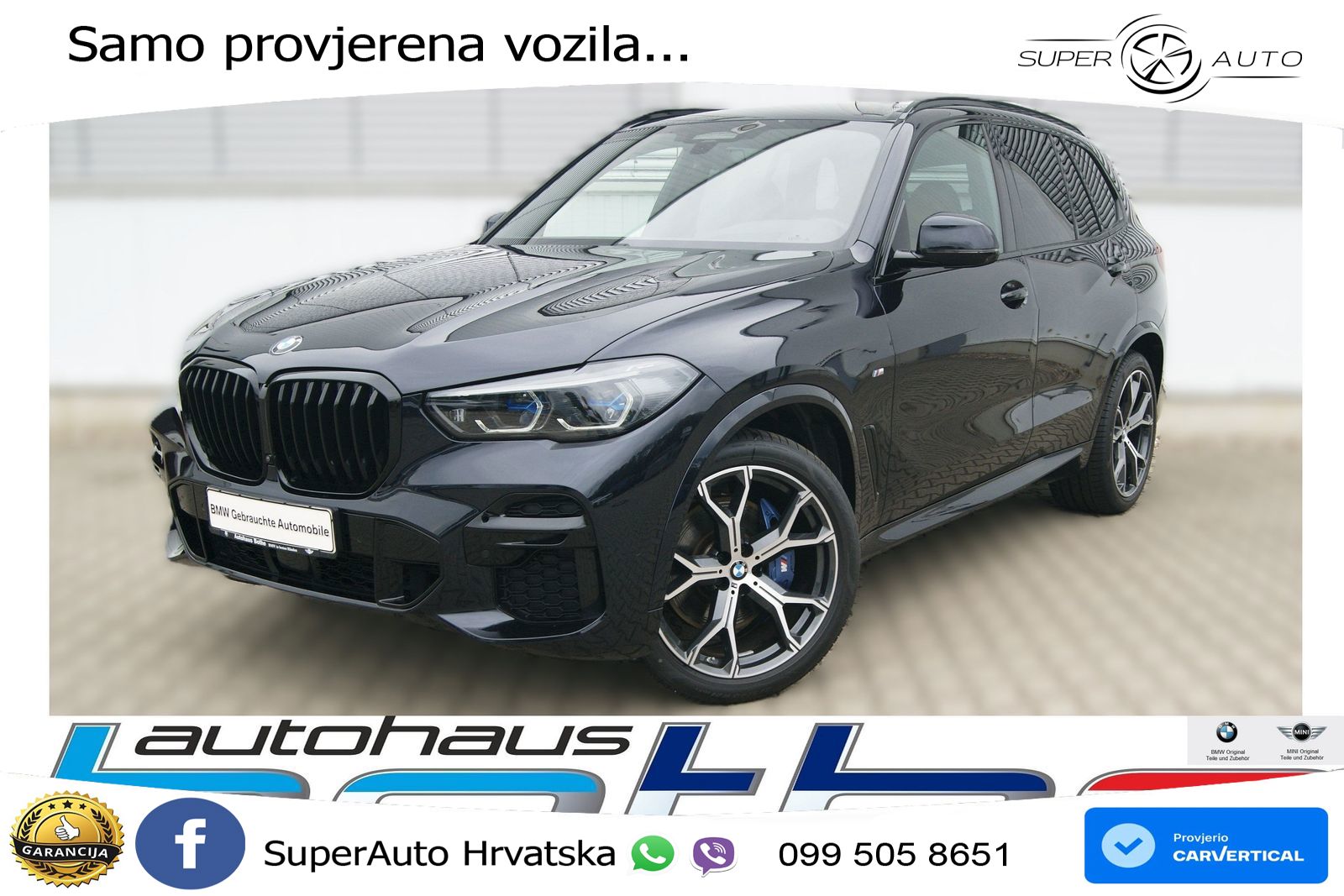 BMW X5 30d (286 KS) xDrive Steptronic M Sport LED+GR SJED+ACC