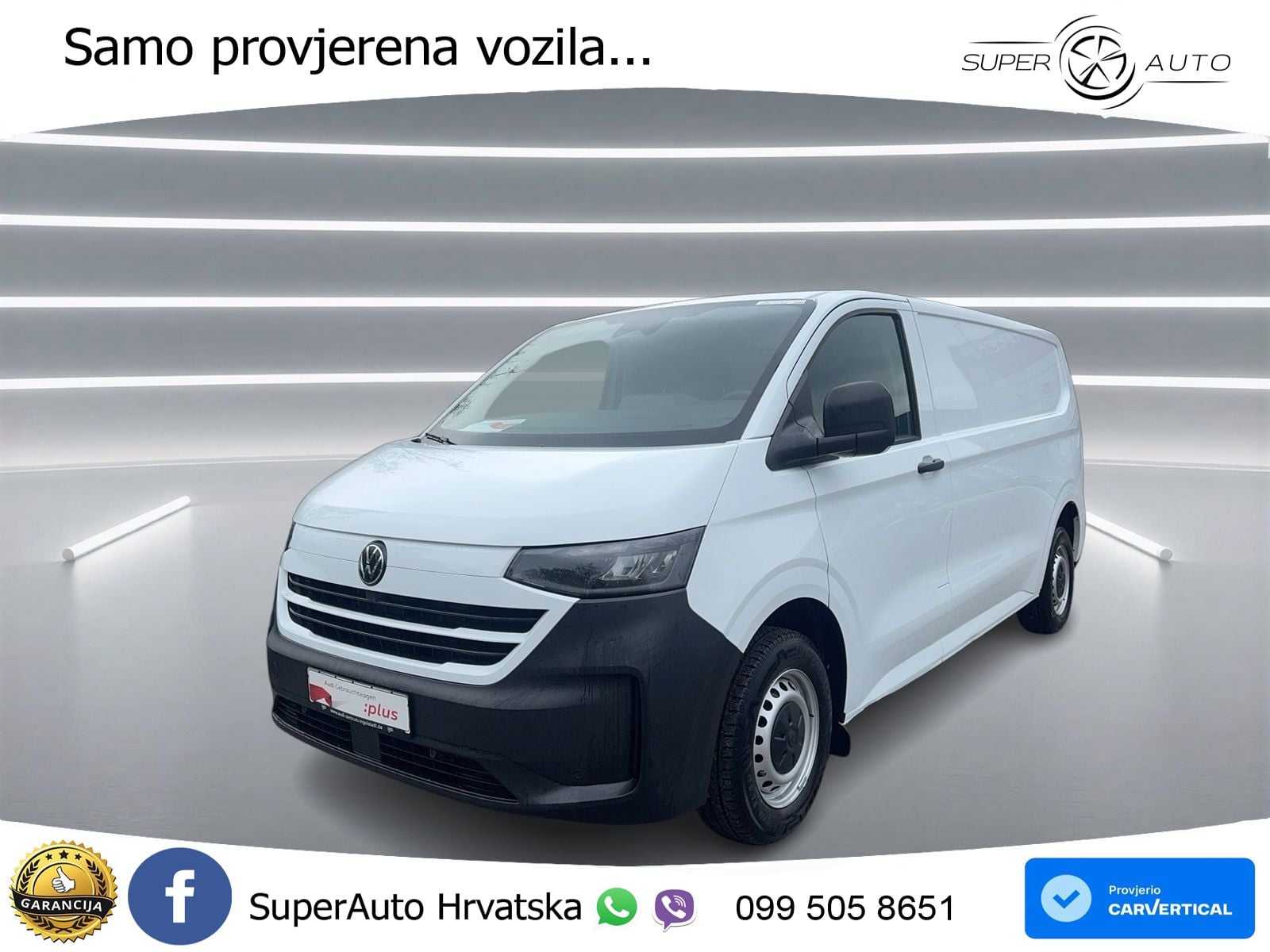 Volkswagen T7 Transporter Kasten 2.0 TDI LR LED AHK KAMERA 150 KS