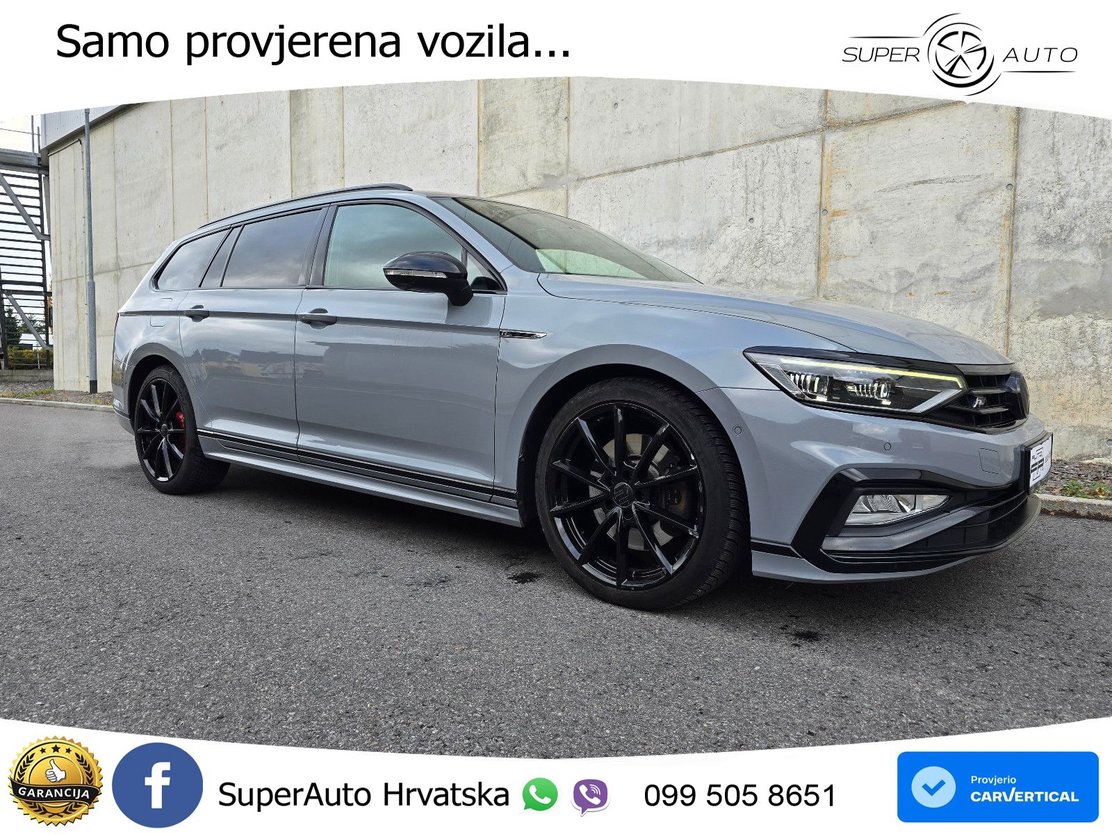 Volkswagen Passat Variant 2.0 TSI (272 KS) 4MOTION DSG R-Line LED+GR SJED+ACC