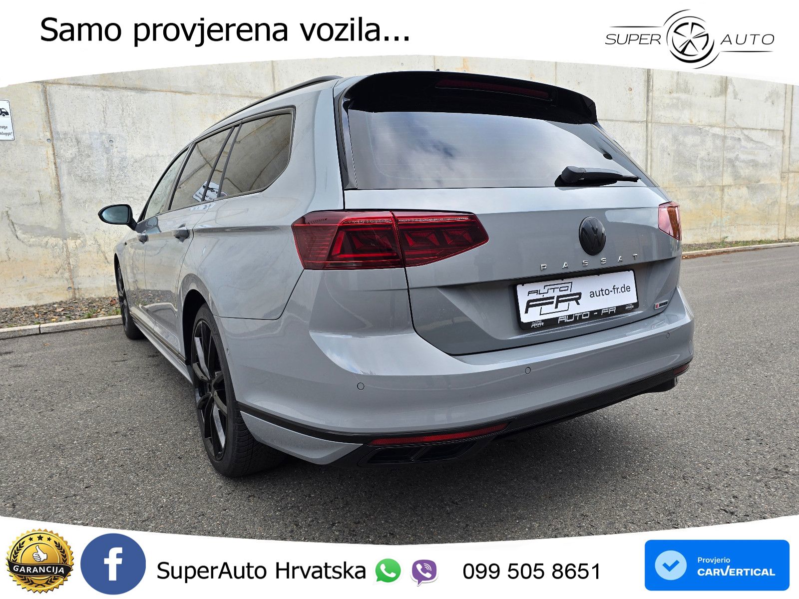 Volkswagen Passat Variant 2.0 TSI (272 KS) 4MOTION DSG R-Line LED+GR SJED+ACC