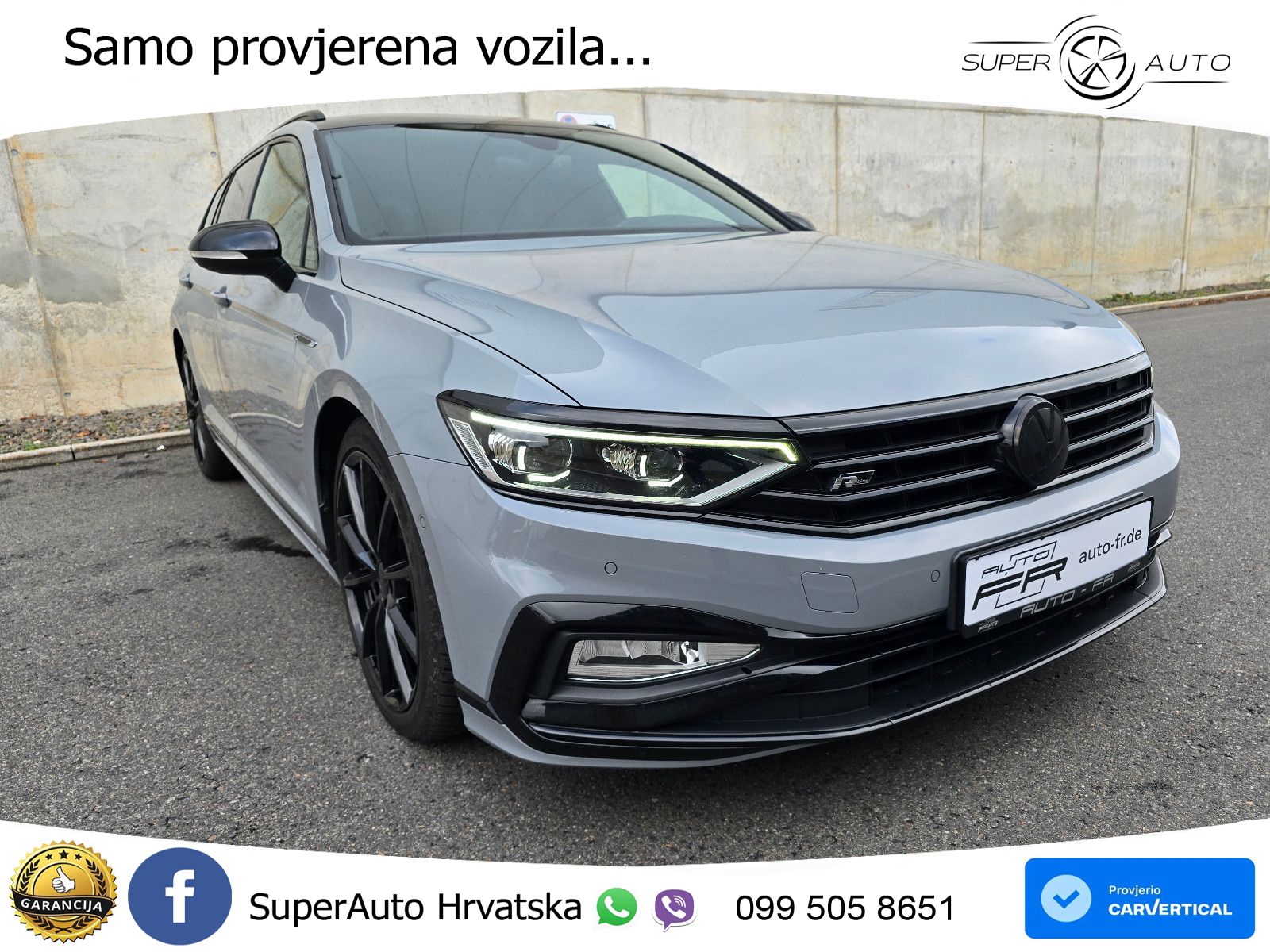 Volkswagen Passat Variant 2.0 TSI (272 KS) 4MOTION DSG R-Line LED+GR SJED+ACC