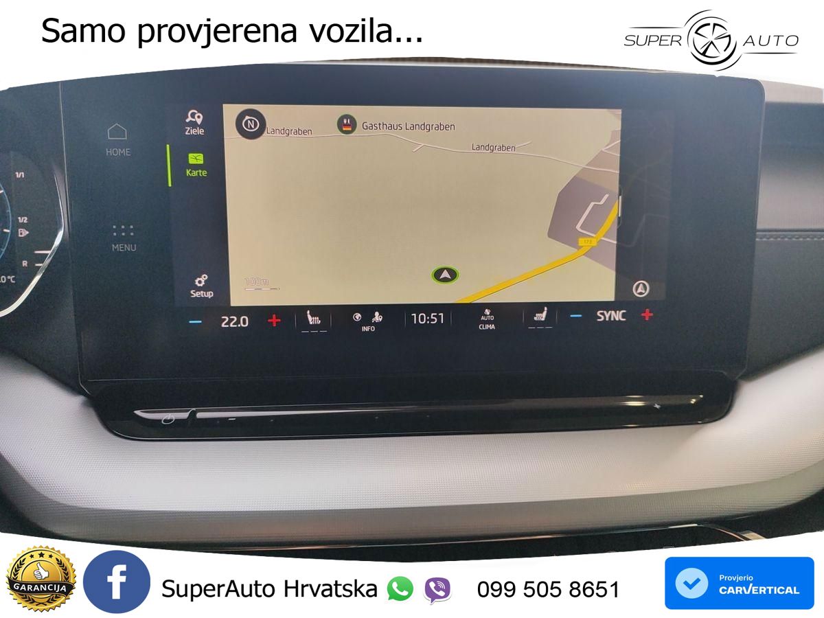 Škoda Octavia Combi 1.5 TSI (150 KS) LED+GR SJED+ACC