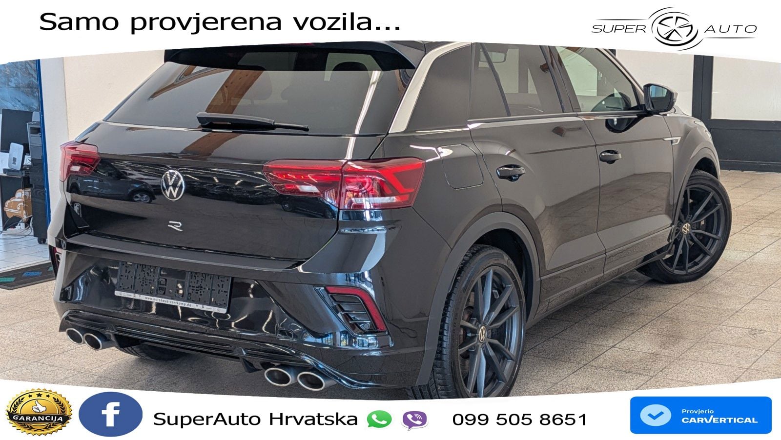 Volkswagen T-Roc R 2.0 TSI (300 KS) OPF 4M DSG LED+GR SJED+ACC