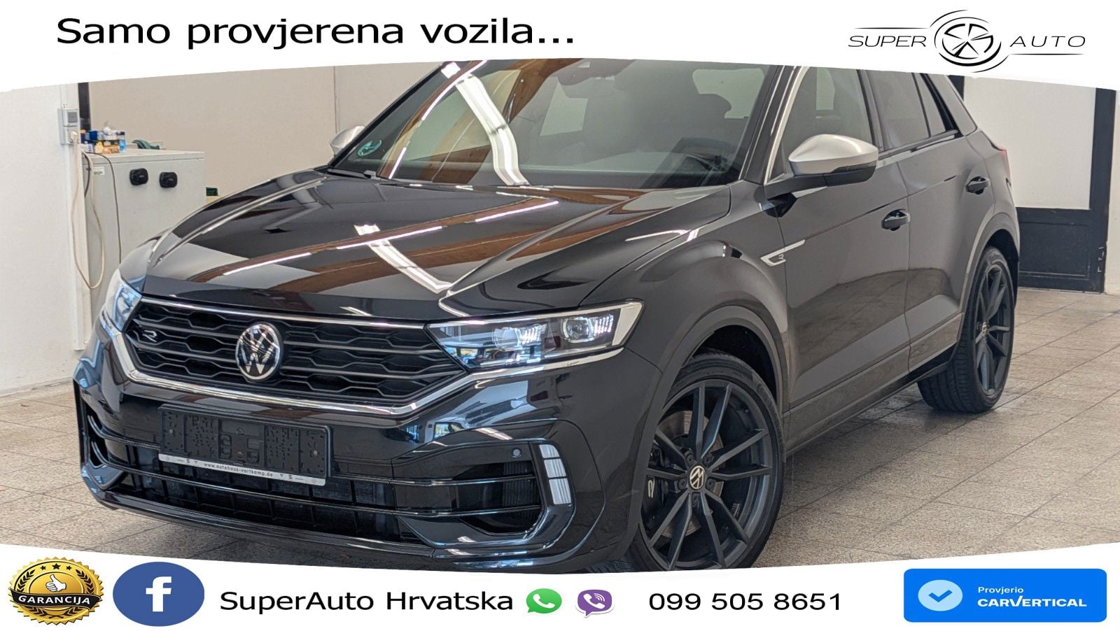 Volkswagen T-Roc R 2.0 TSI (300 KS) OPF 4M DSG LED+GR SJED+ACC