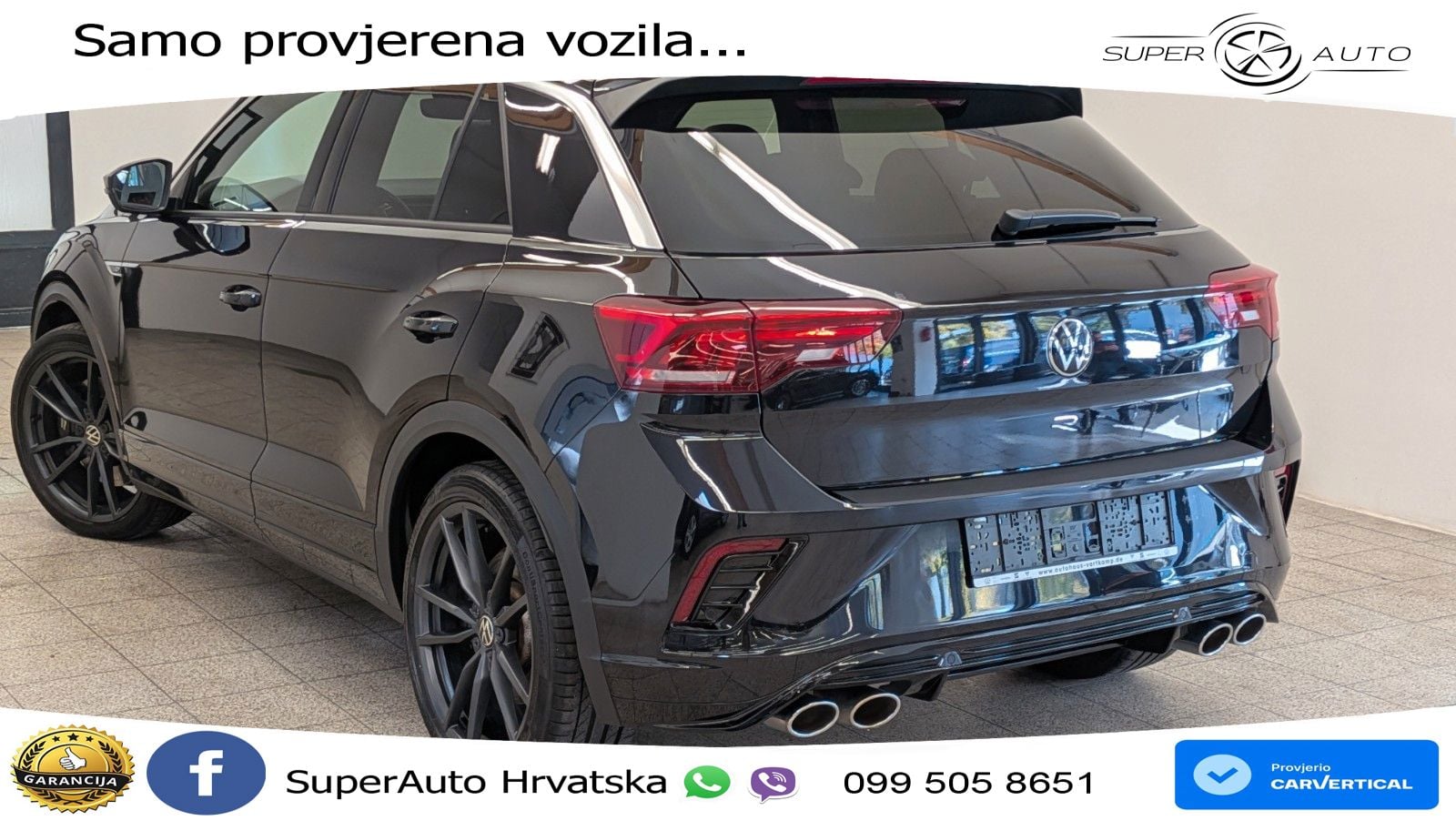 Volkswagen T-Roc R 2.0 TSI (300 KS) OPF 4M DSG LED+GR SJED+ACC