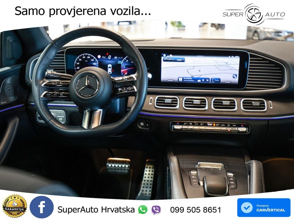 Mercedes GLE Coupe 450d (367 KS) EQ Boost 4MATIC 9G-TRONIC AMG ZRAČNI+ACC+GR SJED+KAM+PANO