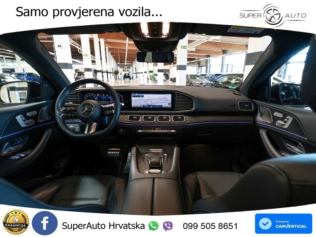 Mercedes GLE Coupe 450d (367 KS) EQ Boost 4MATIC 9G-TRONIC AMG ZRAČNI+ACC+GR SJED+KAM+PANO