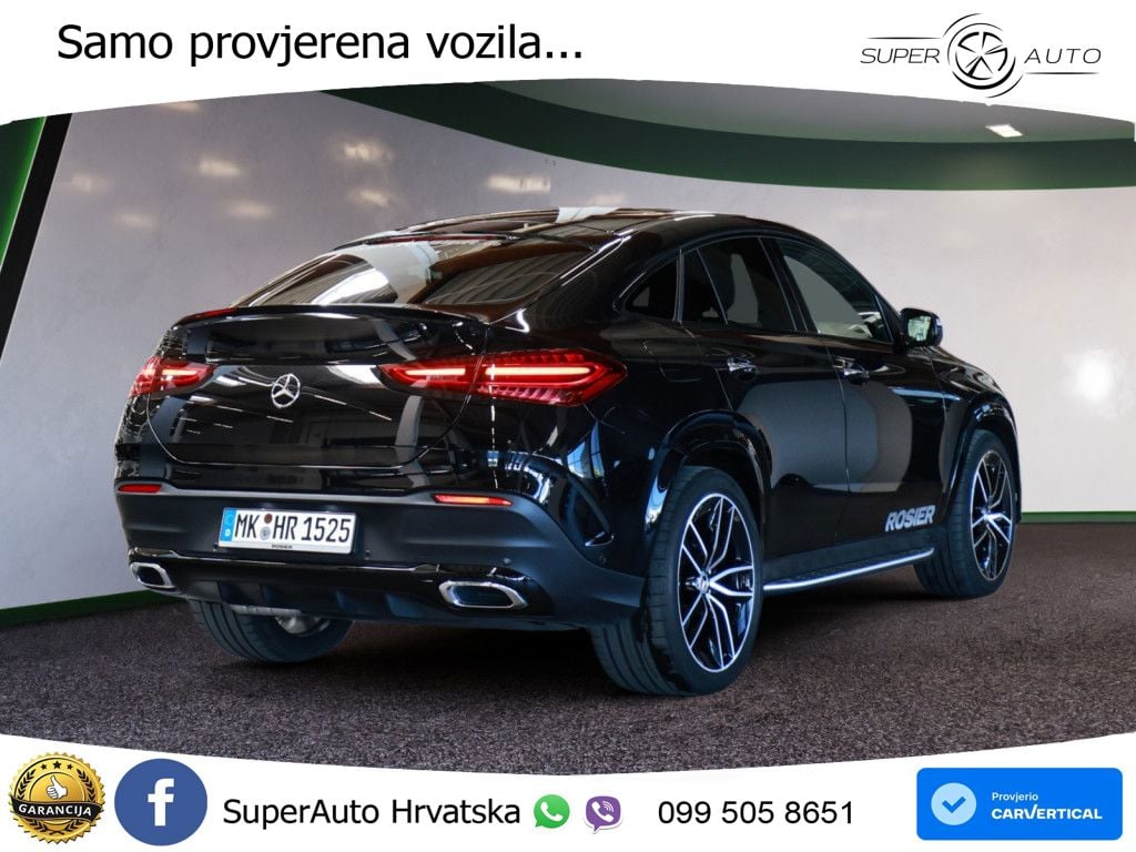 Mercedes GLE Coupe 450d (367 KS) EQ Boost 4MATIC 9G-TRONIC AMG ZRAČNI+ACC+GR SJED+KAM+PANO