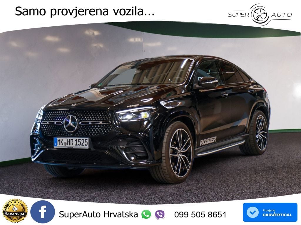 Mercedes GLE Coupe 450d (367 KS) EQ Boost 4MATIC 9G-TRONIC AMG ZRAČNI+ACC+GR SJED+KAM+PANO