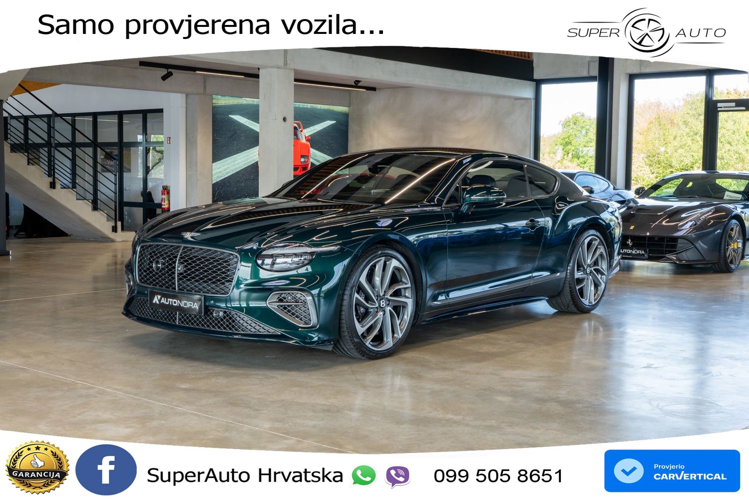 Bentley Continental GT IV 4.0 V8 TFSi (782 KS) AWD DCT LED+GR SJED+ACC