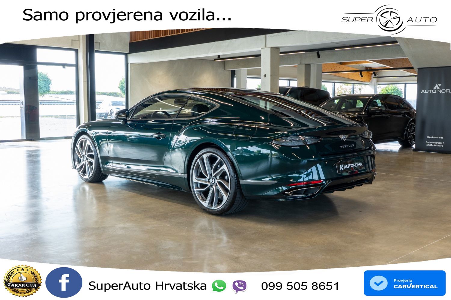 Bentley Continental GT IV 4.0 V8 TFSi (782 KS) AWD DCT LED+GR SJED+ACC