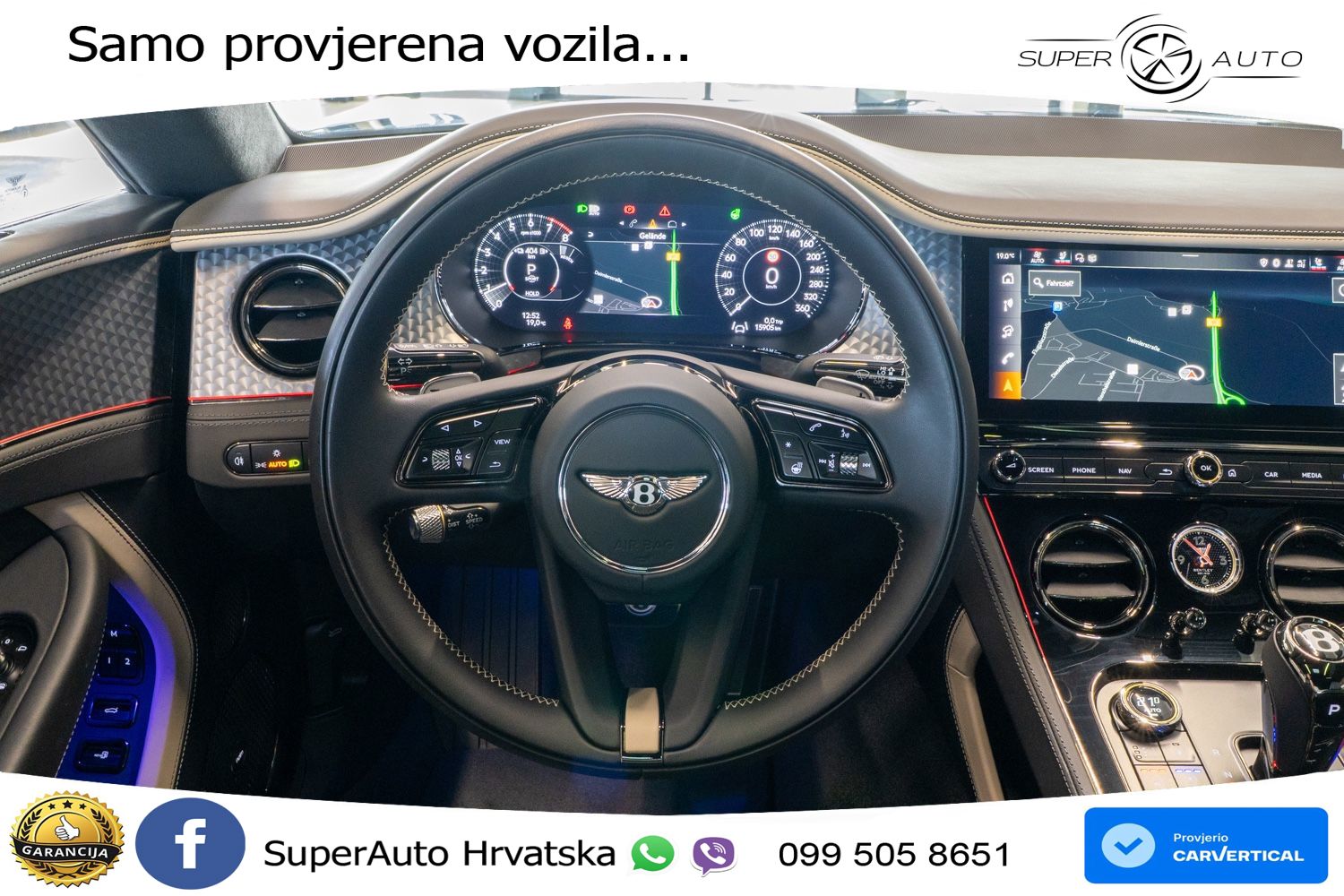 Bentley Continental GT IV 4.0 V8 TFSi (782 KS) AWD DCT LED+GR SJED+ACC