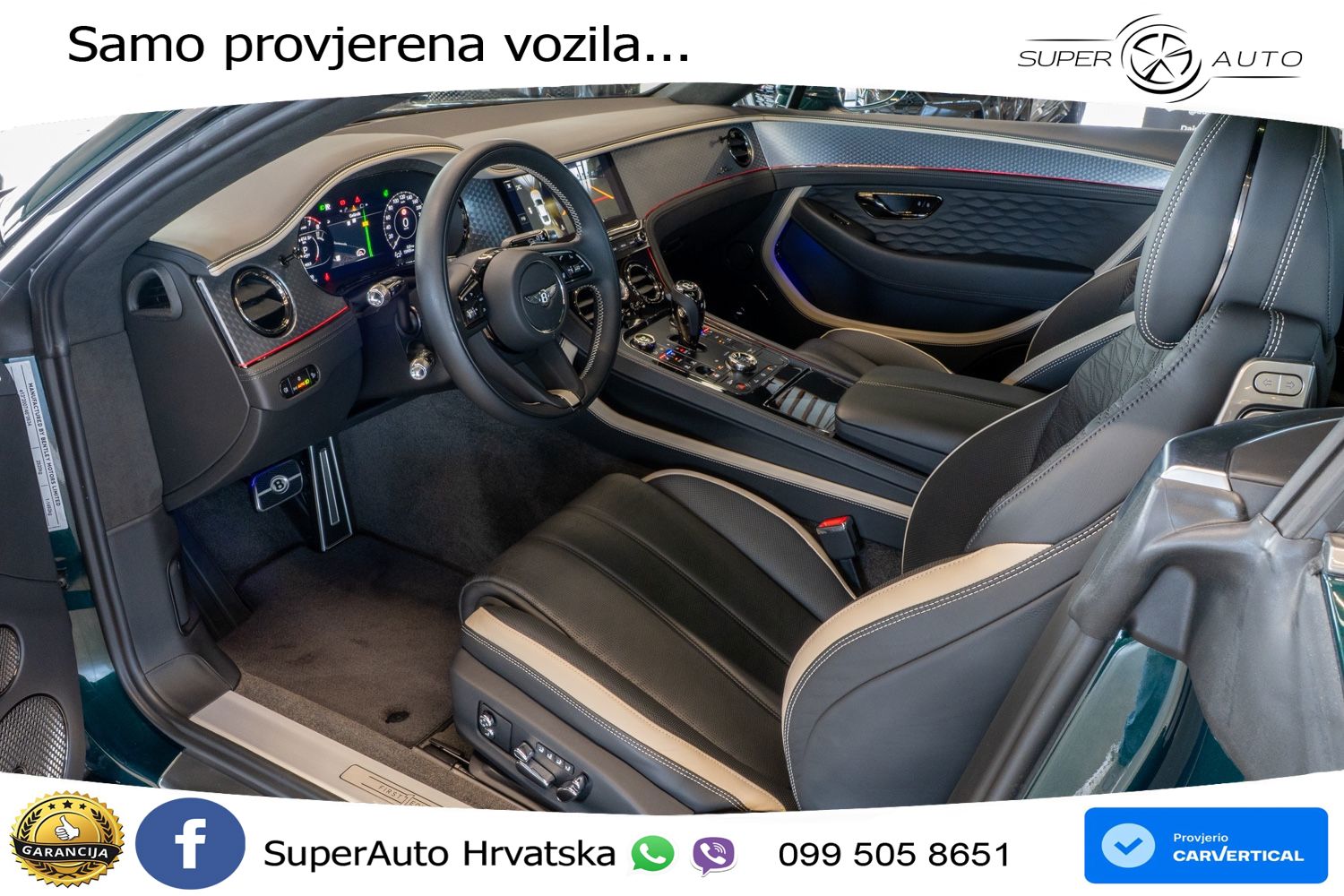 Bentley Continental GT IV 4.0 V8 TFSi (782 KS) AWD DCT LED+GR SJED+ACC